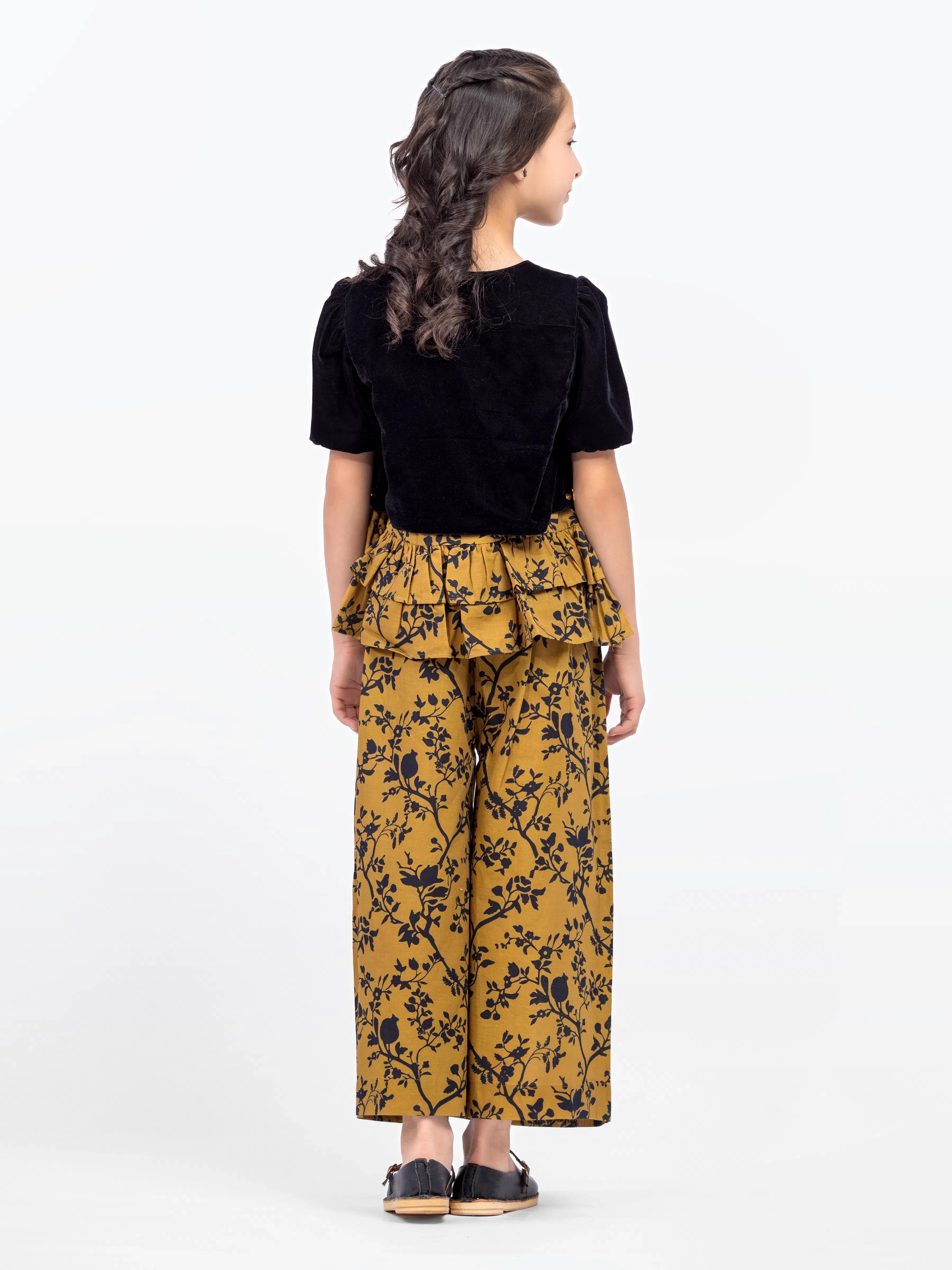 Girl's Mustard Co-ord Set - EGTKP5-70805ST - Image 5