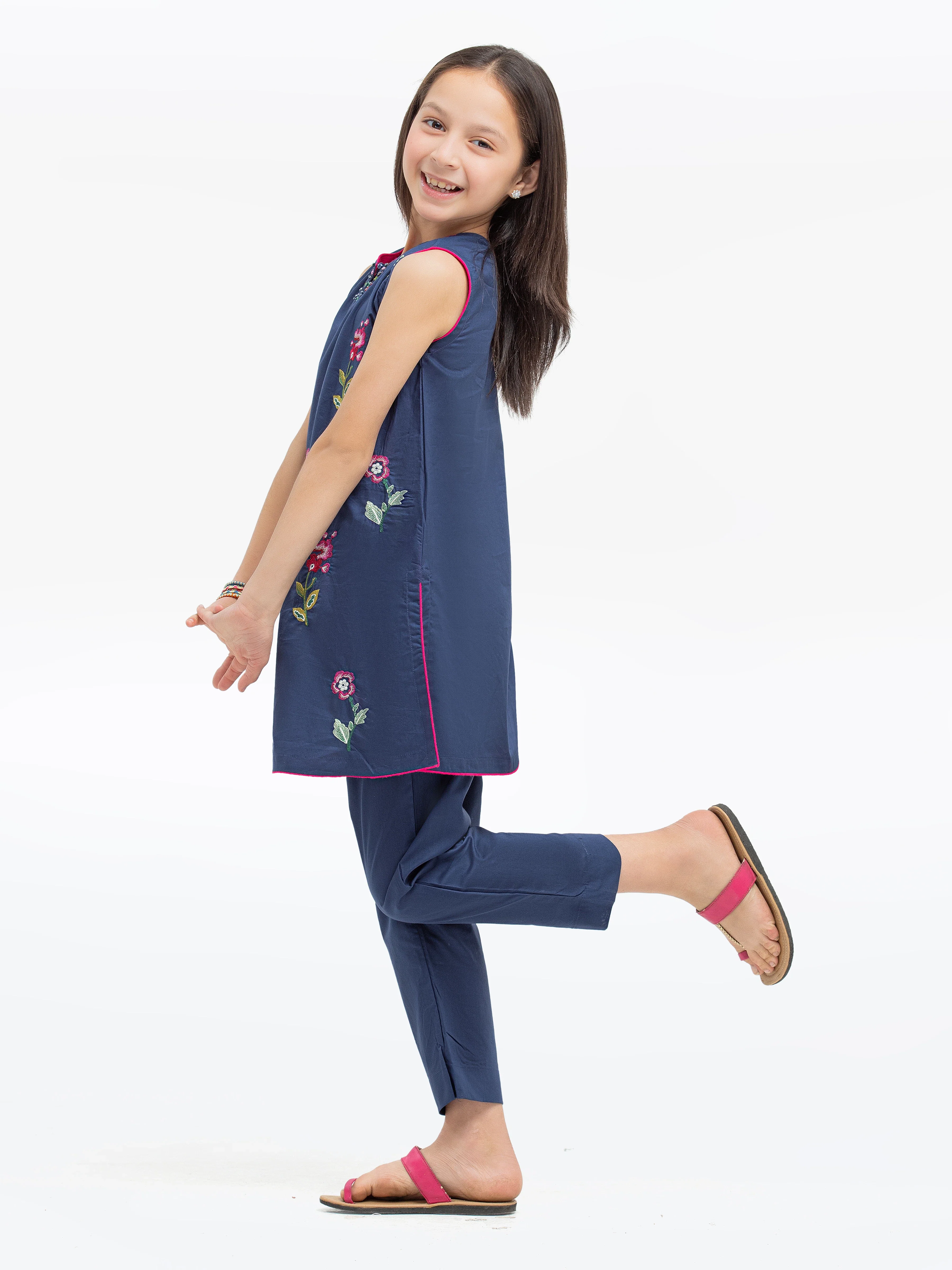 Girl's Navy Blue Pret - EGTKE24-70779ST - Image 3