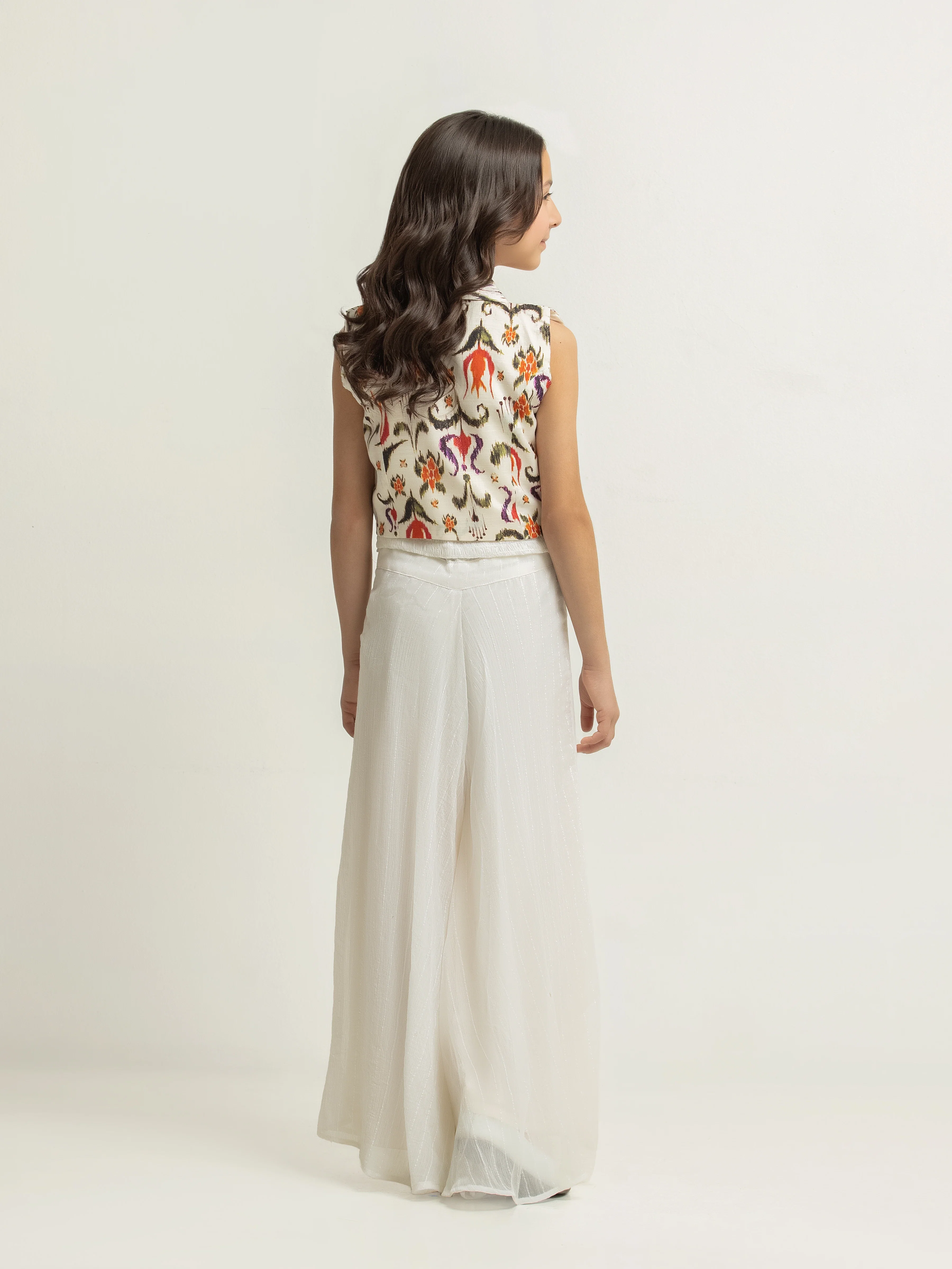 Girl's Off White Jumpsuit - EGTS5-0001 - Image 5