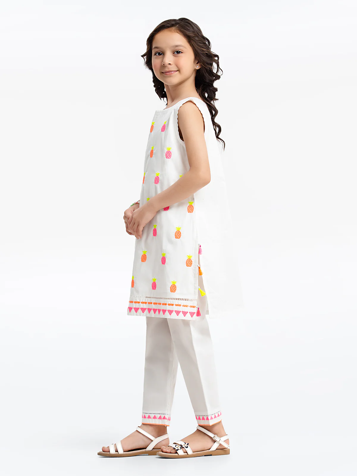 Girl's Off White Pret - EGTKE23-70556ST - Image 3