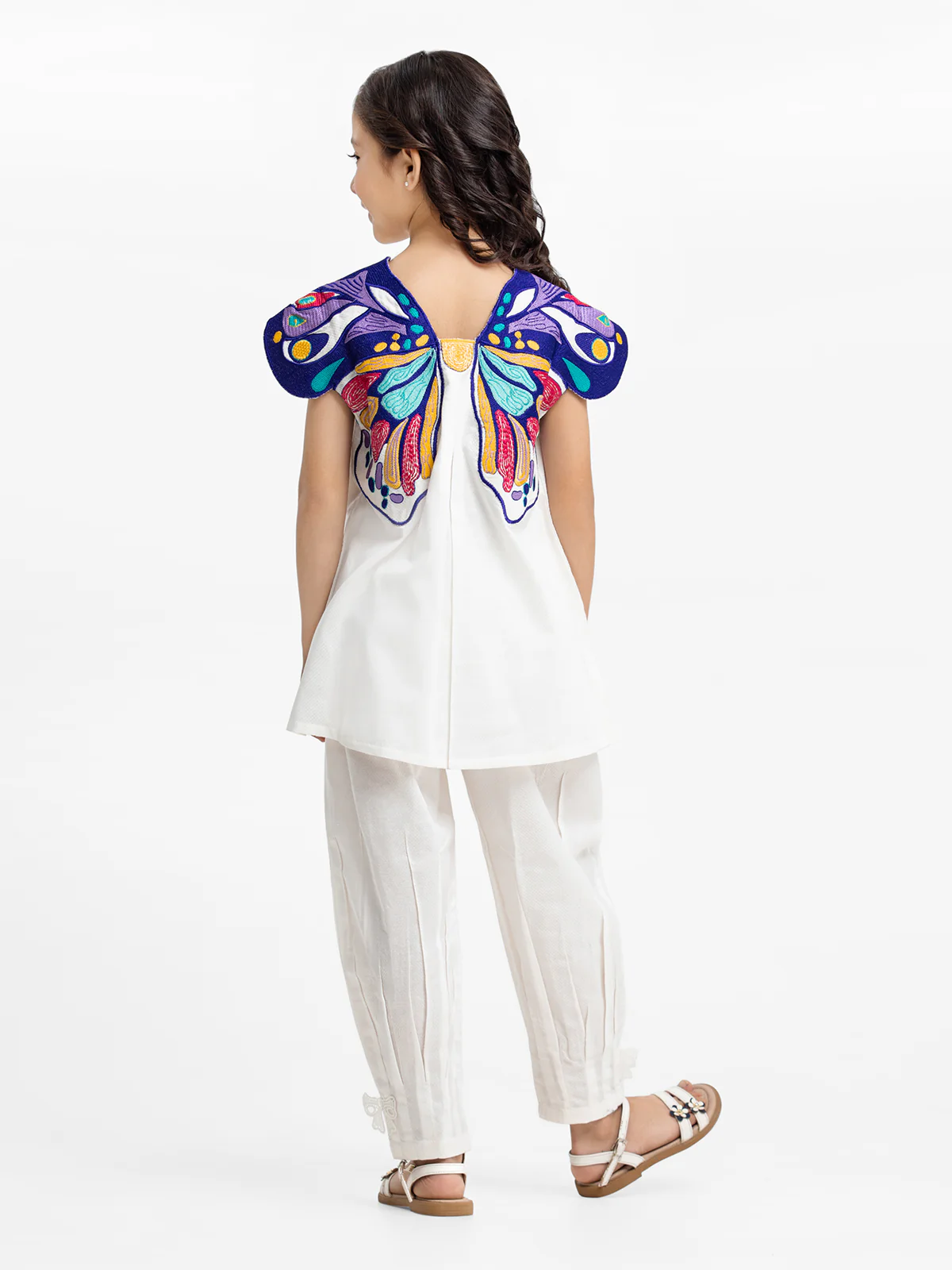 Girl's Off White Pret - EGTKE23-70647ST - Image 2