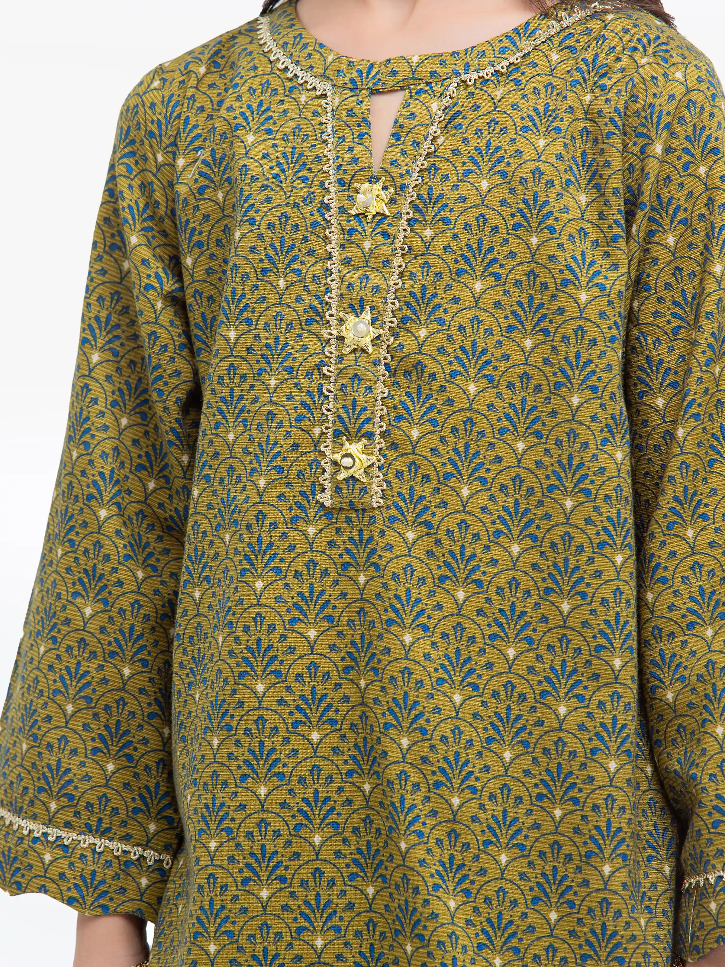 Girl's Khaddar Co-ord Set - EGTKP24-70788ST - Image 3