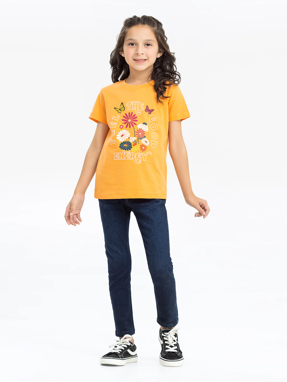Girl's Orange Top - EGTK24-017 - Image 2