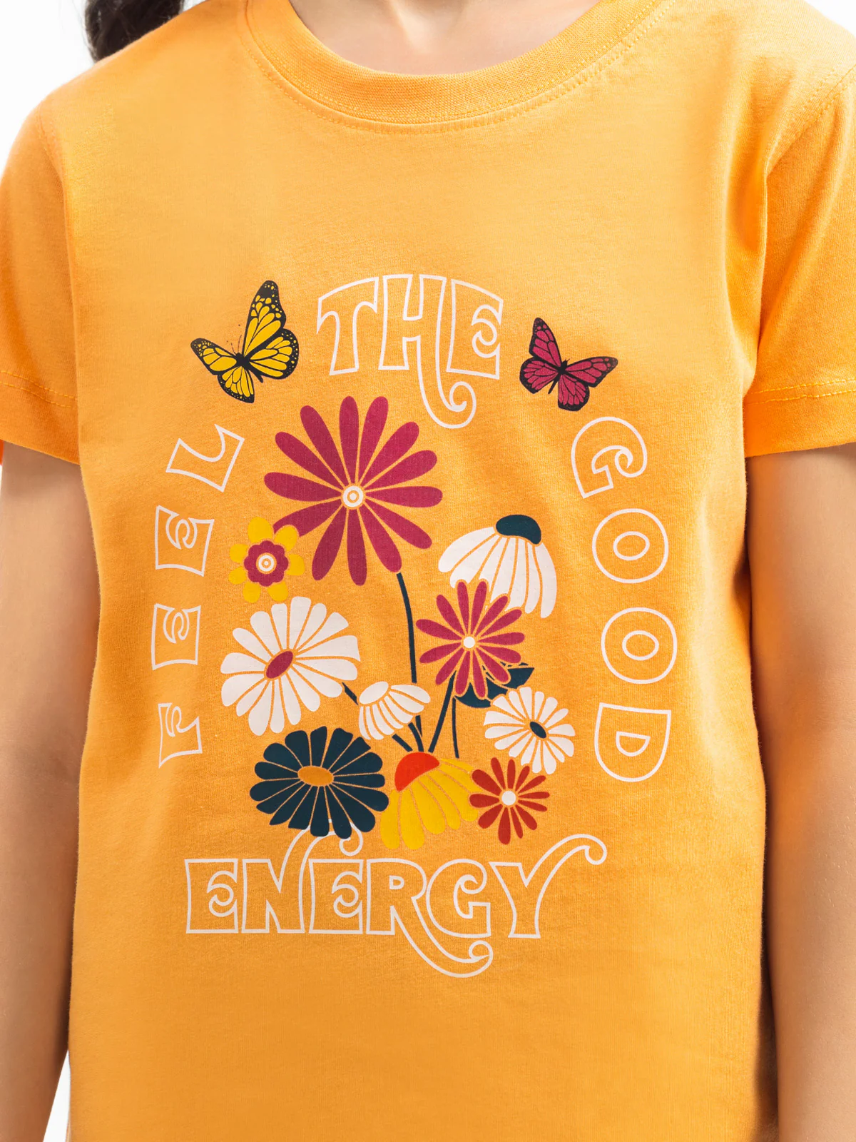 Girl's Orange Top - EGTK24-017 - Image 3