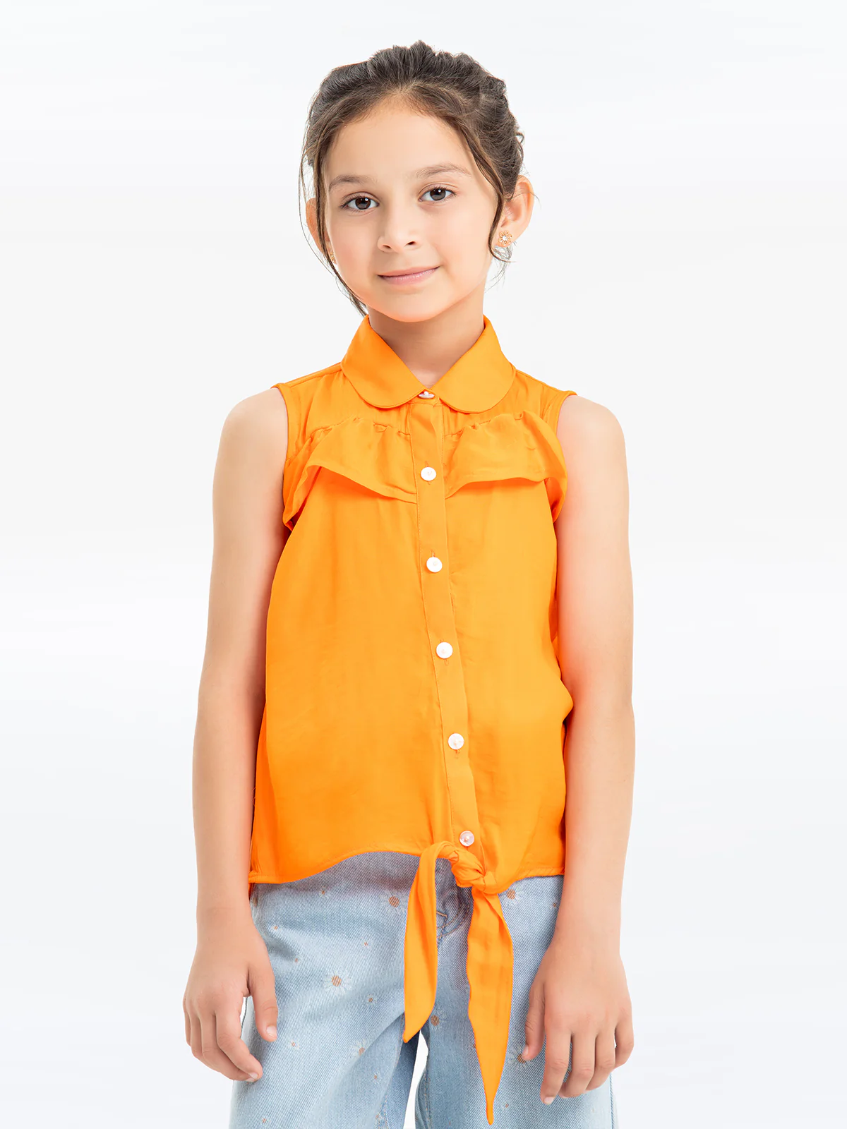 Girl's Orange Top - EGTW23-001 - Image 2