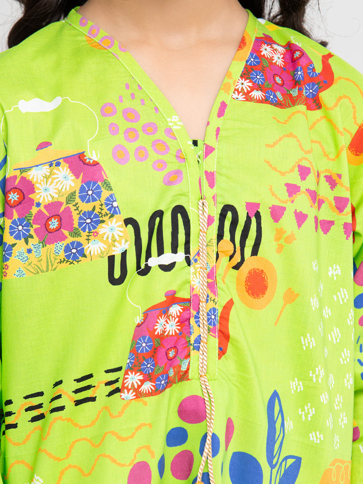 Girl's Parrot Green Pret - EGTKP24-70734S - Image 4