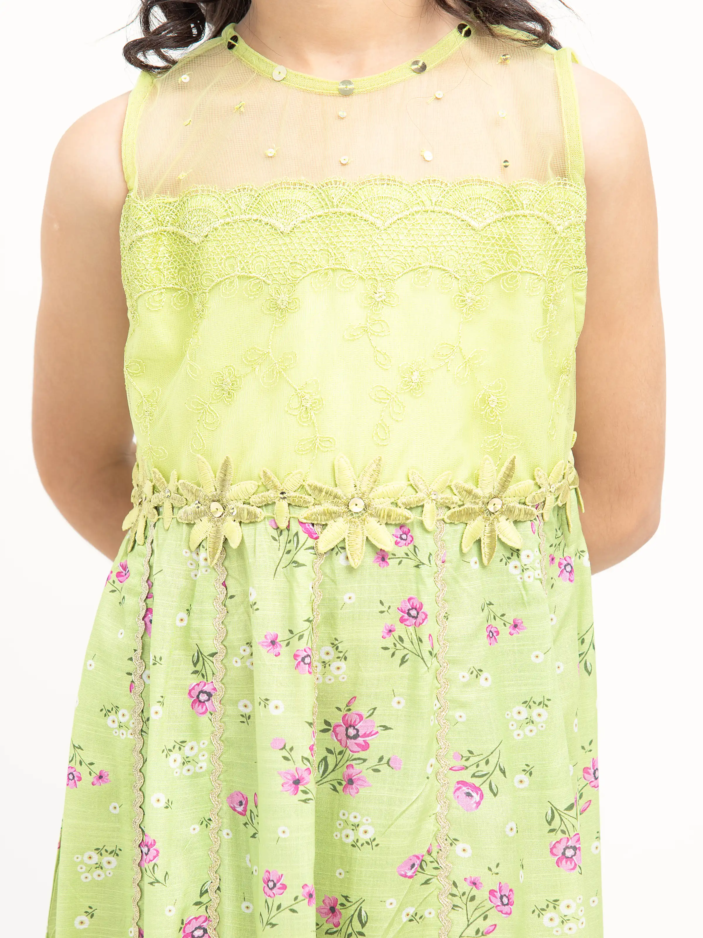Girl's Parrot Green Pret - EGTPLE24-50023S - Image 3