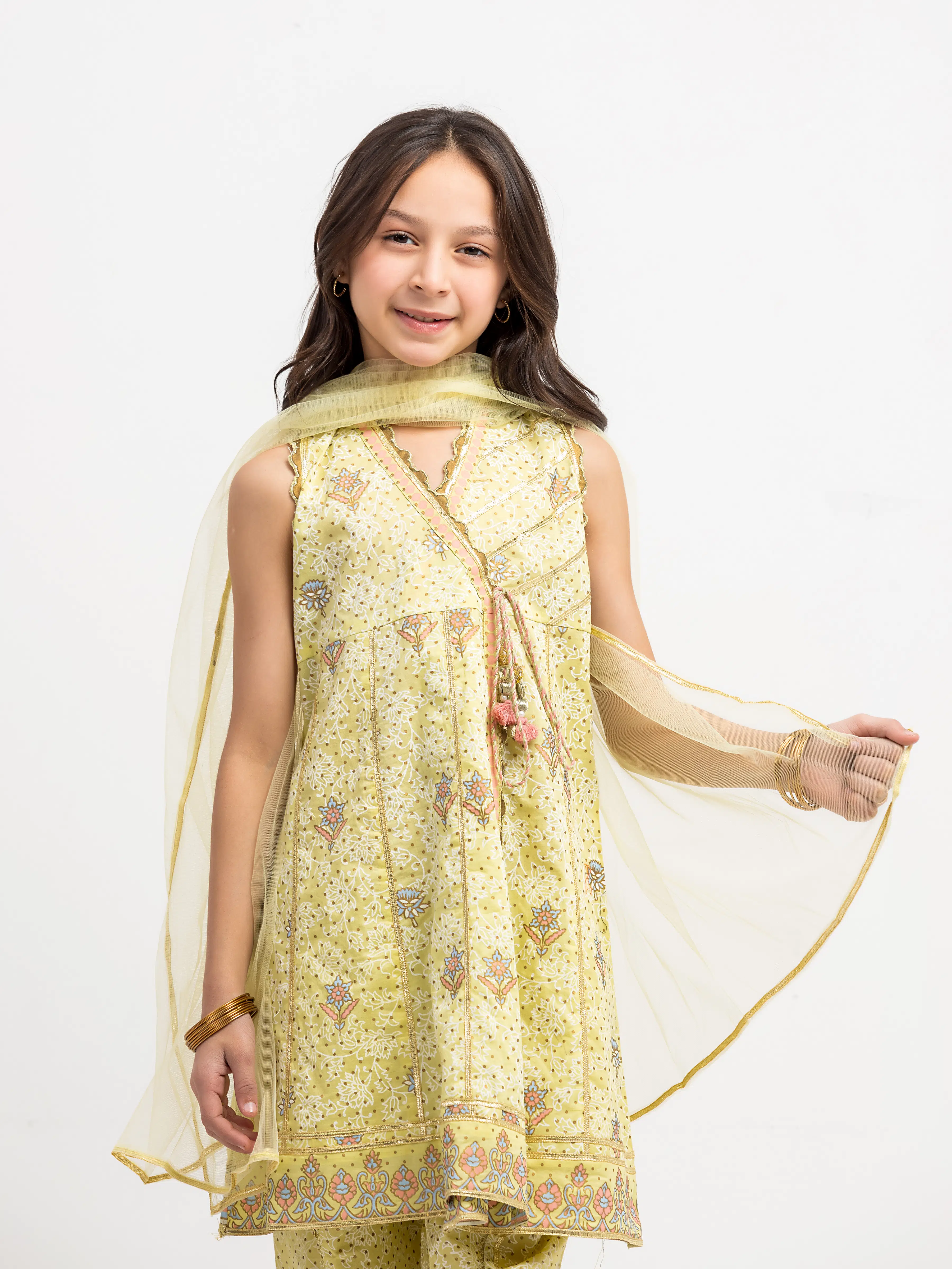 Girl's Pastel Yellow Pret - EGTKP5-72002-3P - Image 2