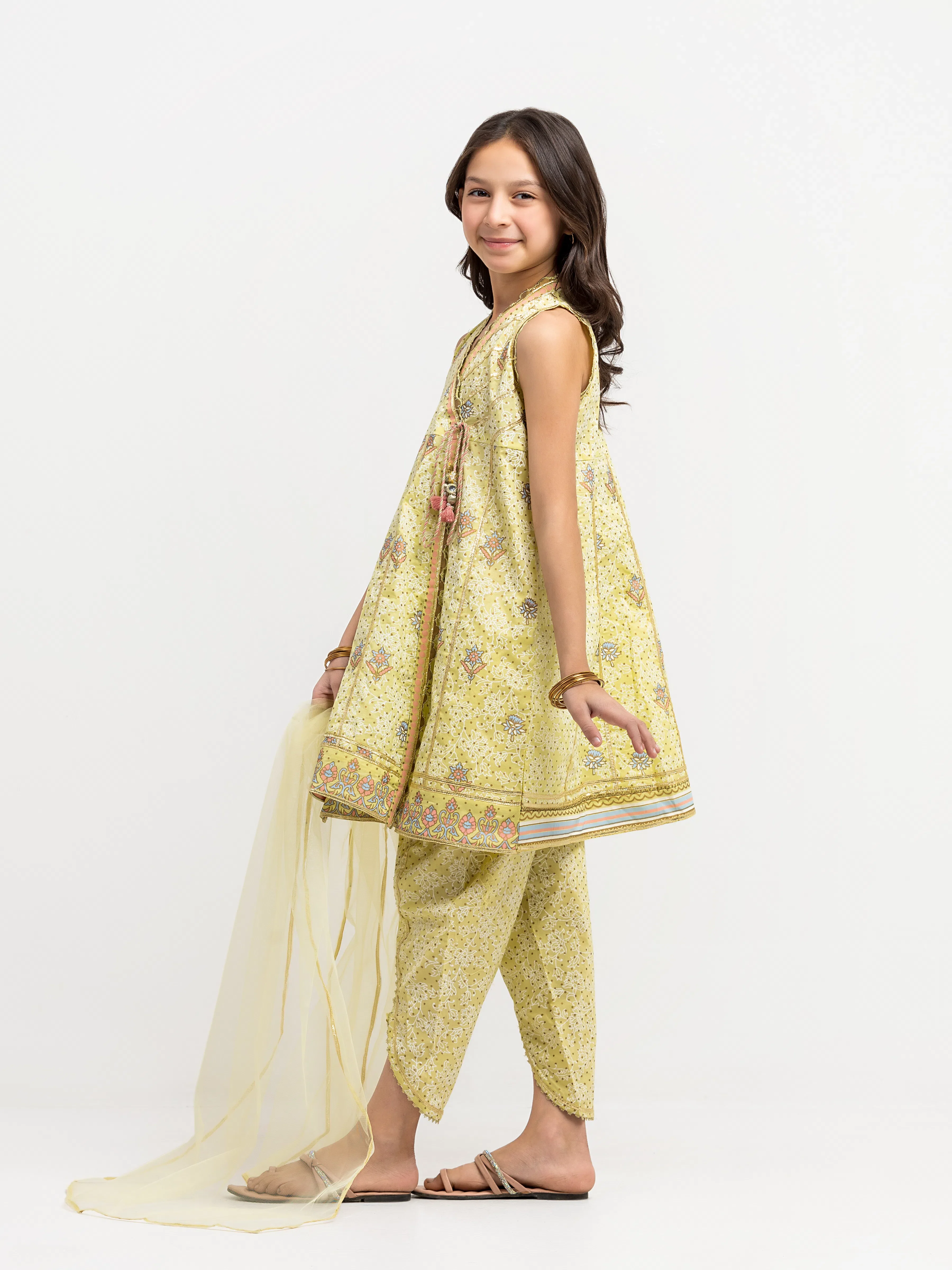Girl's Pastel Yellow Pret - EGTKP5-72002-3P - Image 4