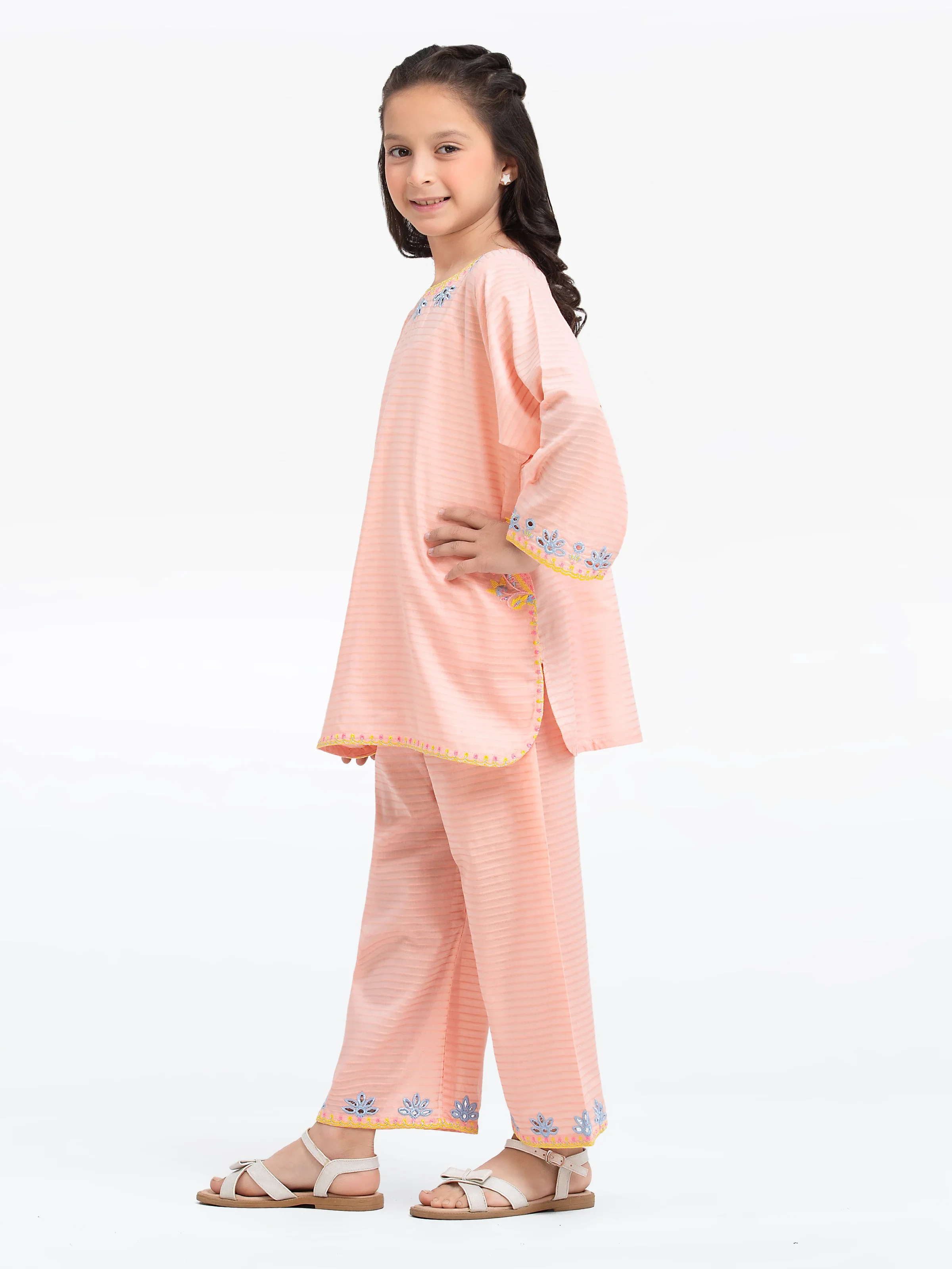 Girl's Jacquard Co-ord Set - EGTCS24-002 - Image 4