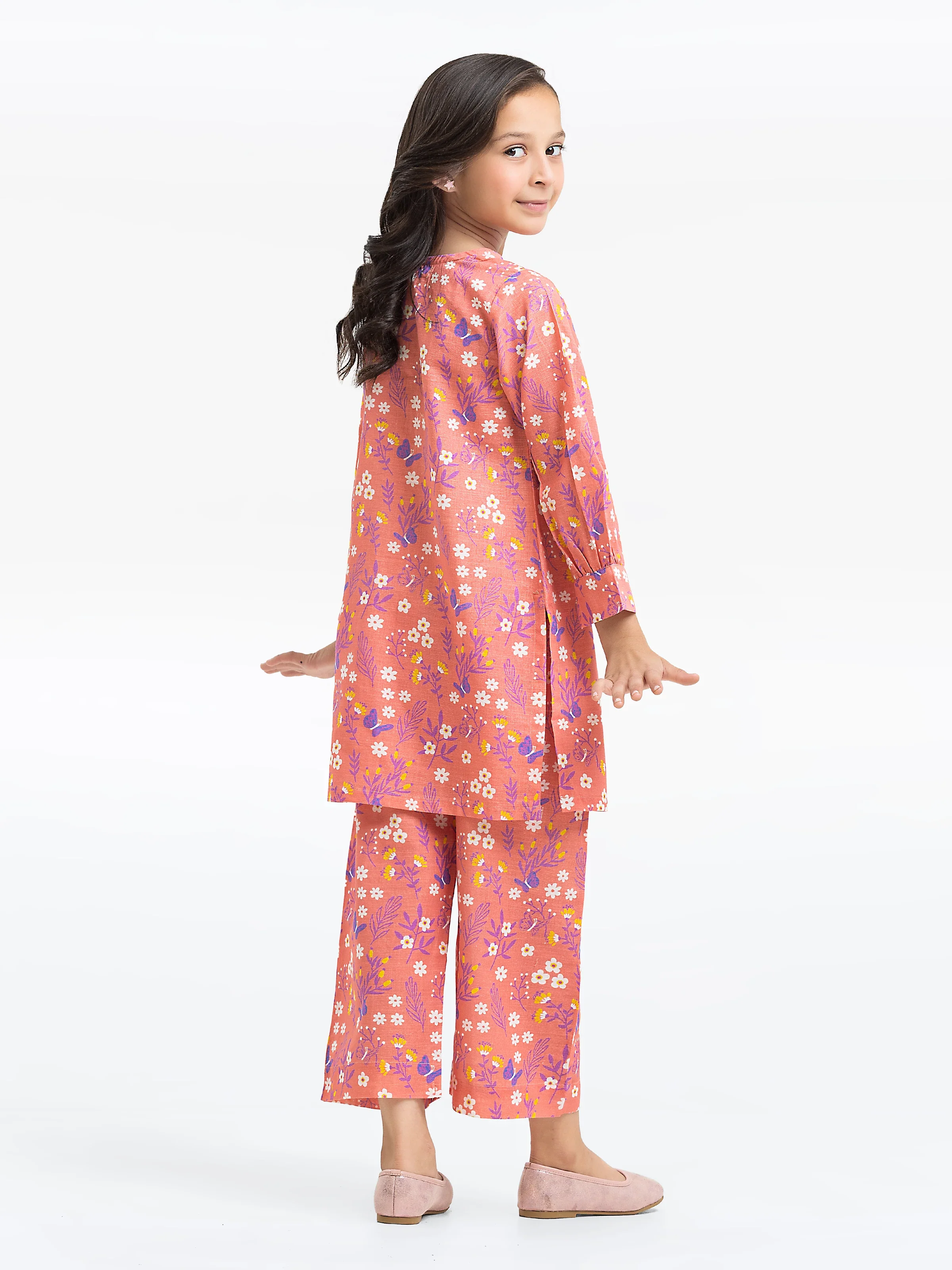 Girl's Khaddar Co-ord Set - EGTKP24-70908ST - Image 5