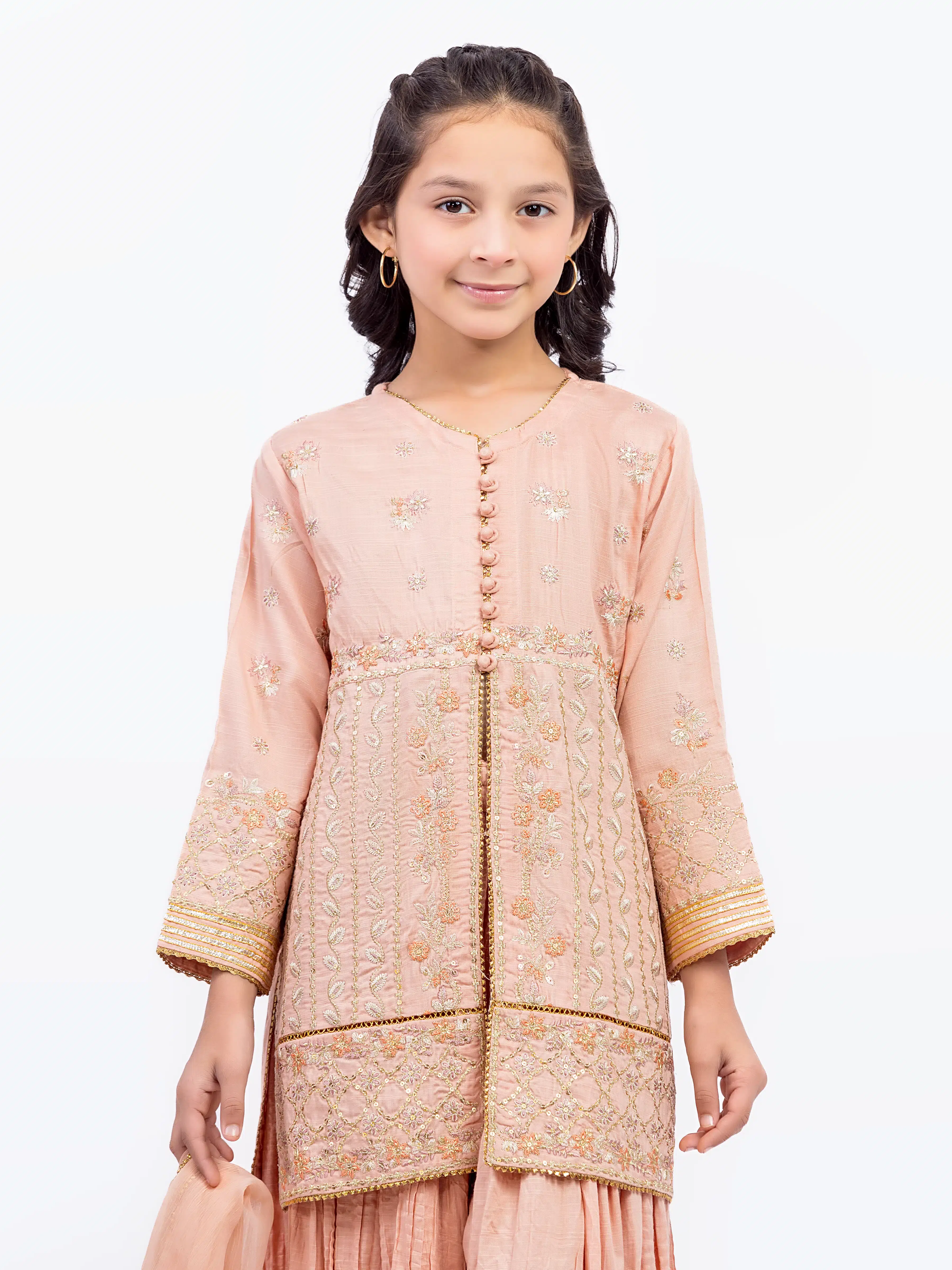 Girl's Peach Pret - EGTPLE24-50020-3P - Image 2