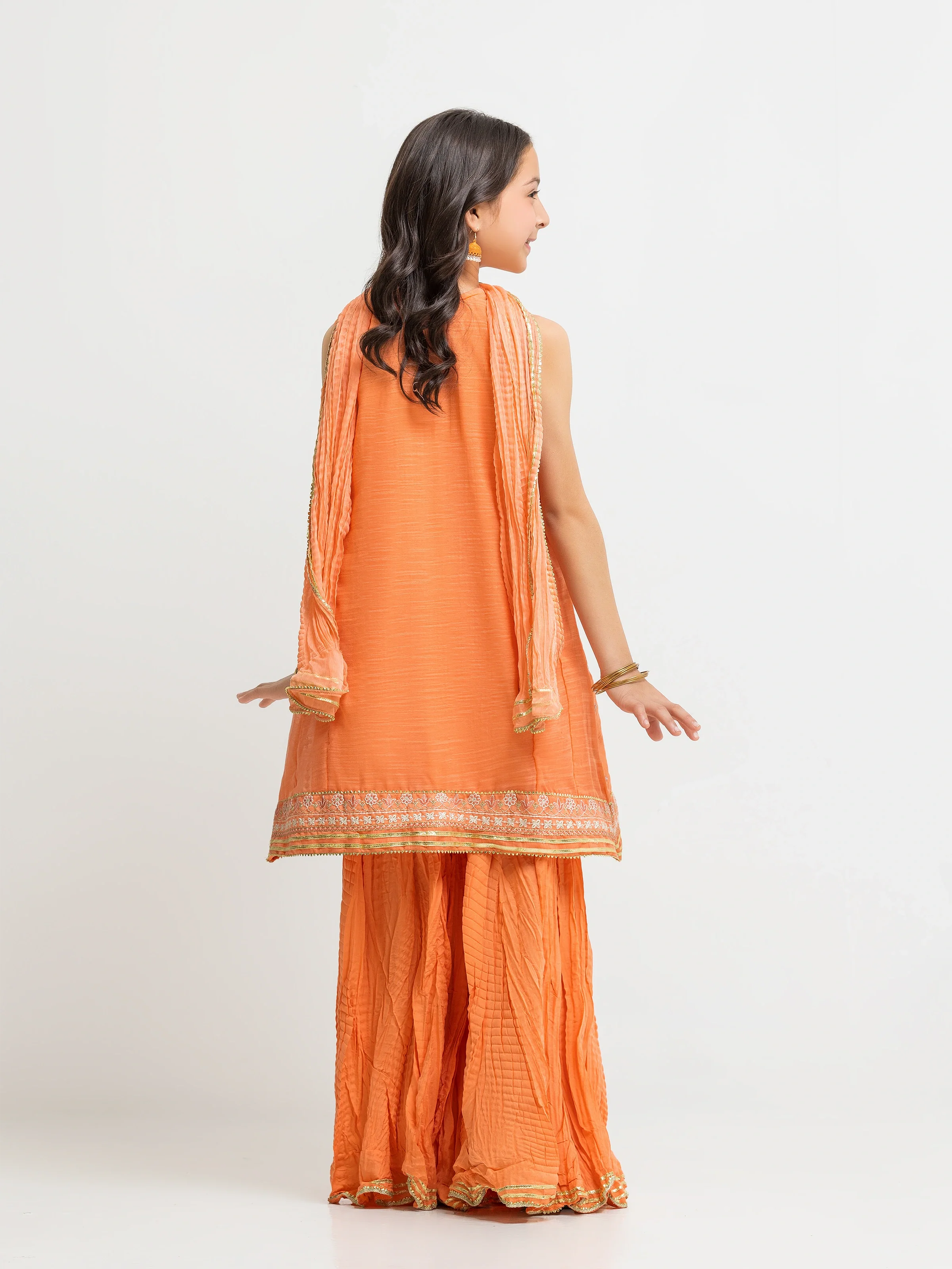 Girl's Peach Pret - EGTPLED5-50092-3P - Image 5