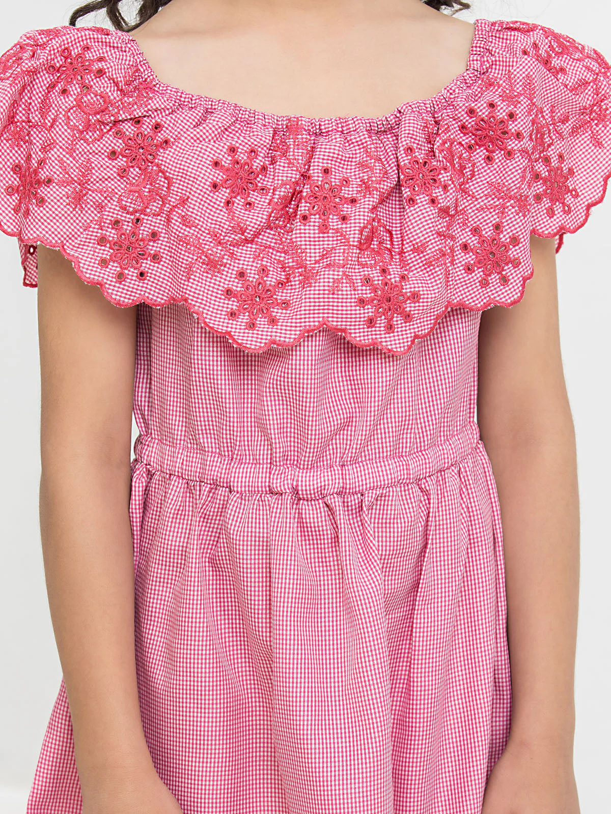 Girl's Pink Frock - EGTF24S-200055 - Image 4