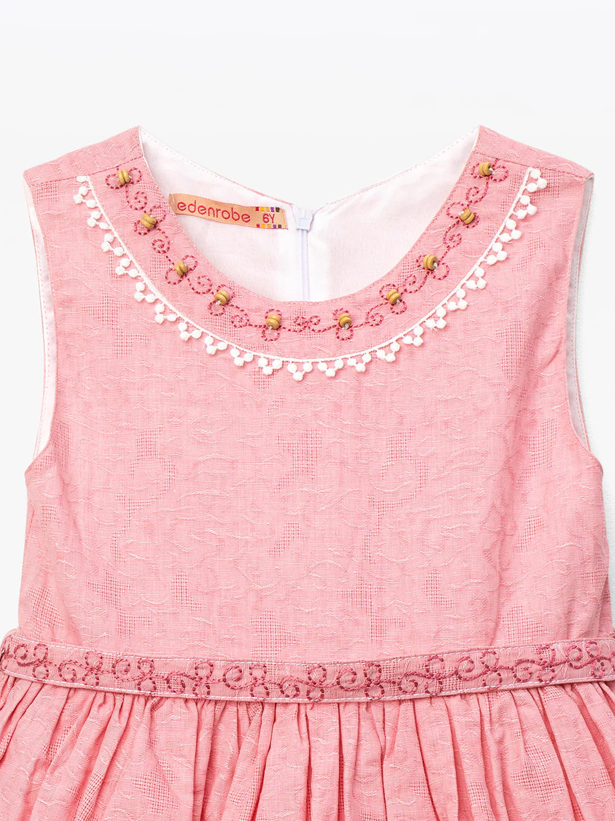 Girl's Pink Frock - EGTF24S-200074 - Image 2