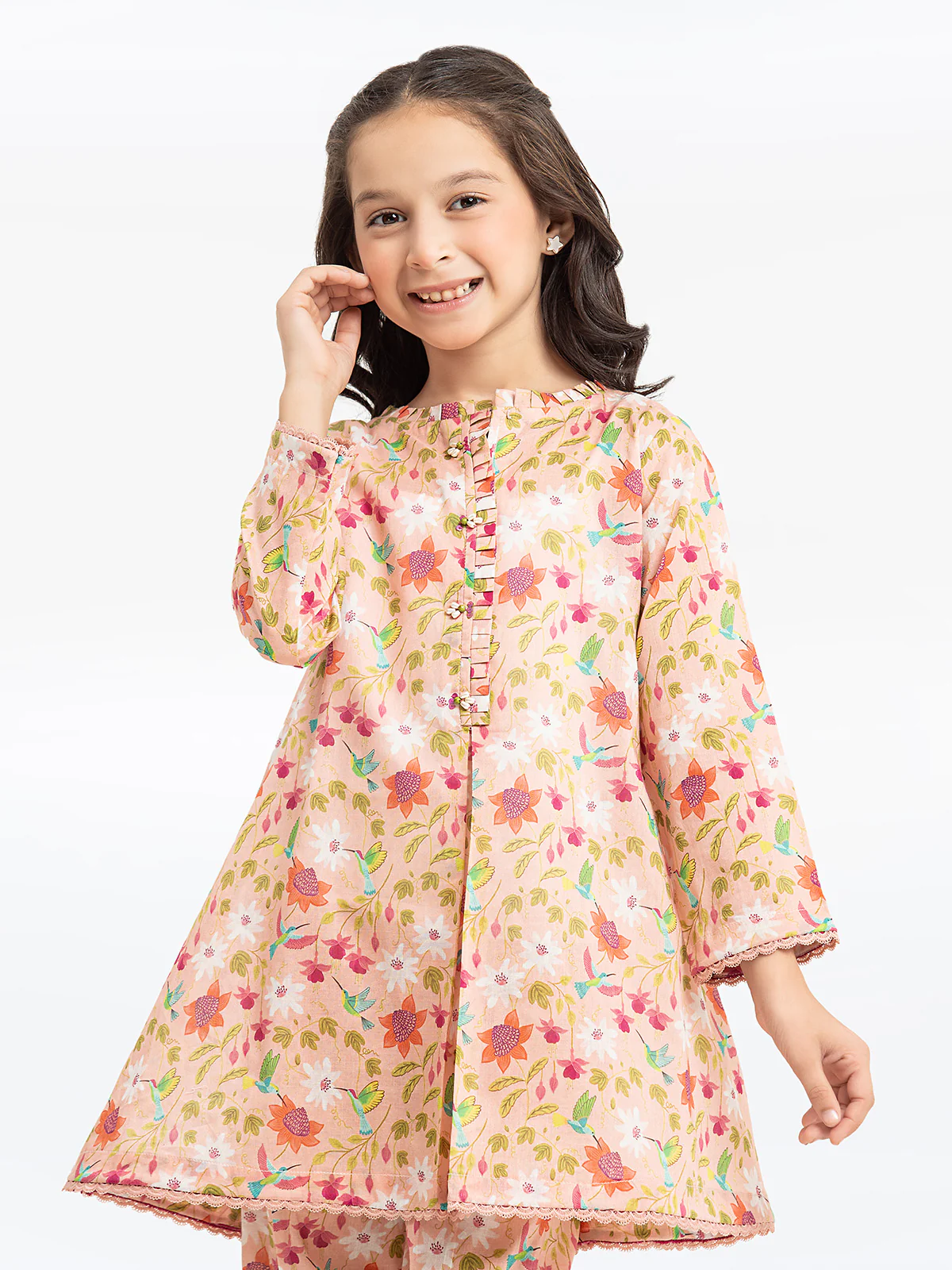 Girl's Lawn Co-ord Set - EGTKP24-70947ST - Image 2