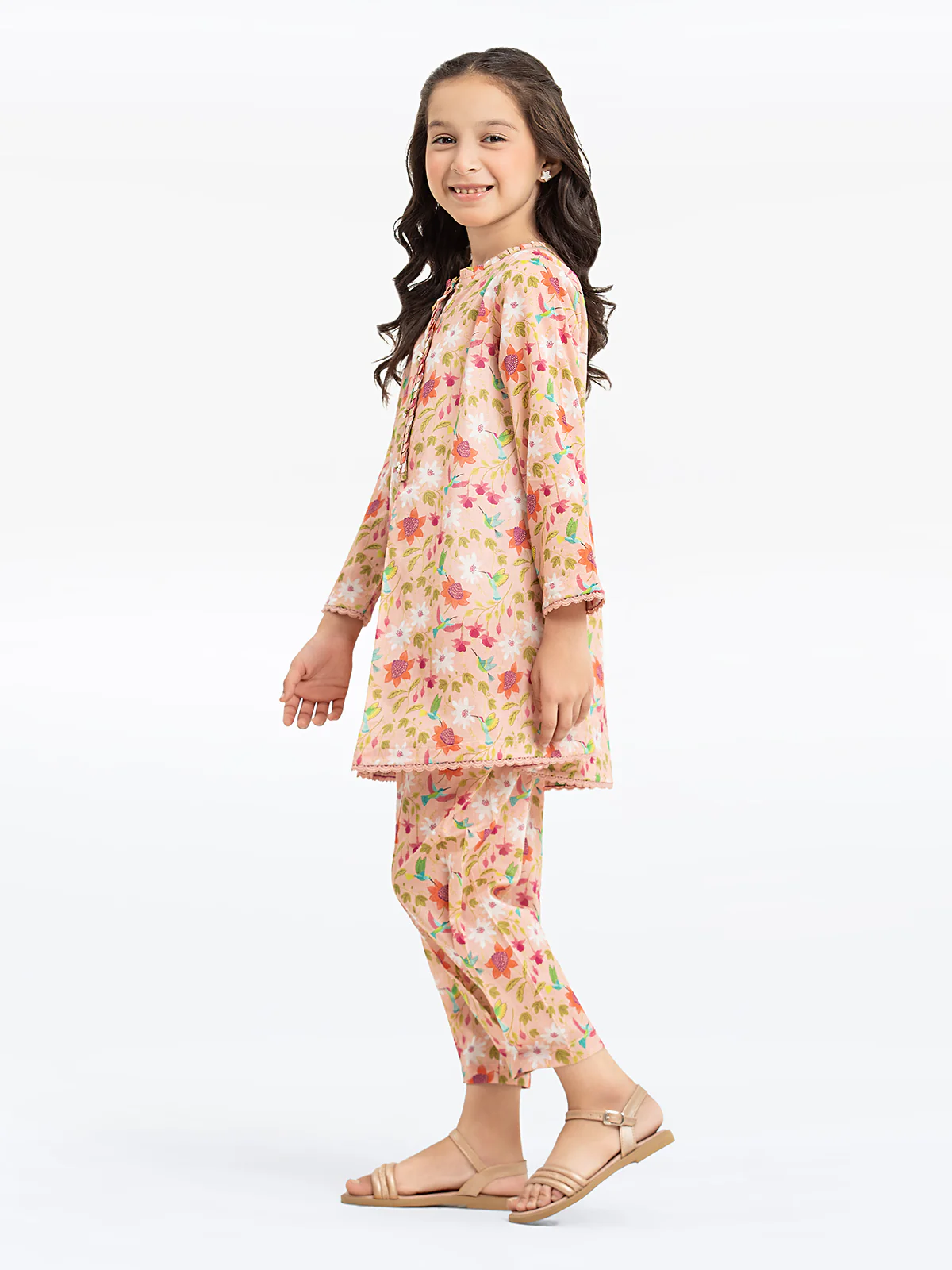 Girl's Lawn Co-ord Set - EGTKP24-70947ST - Image 5
