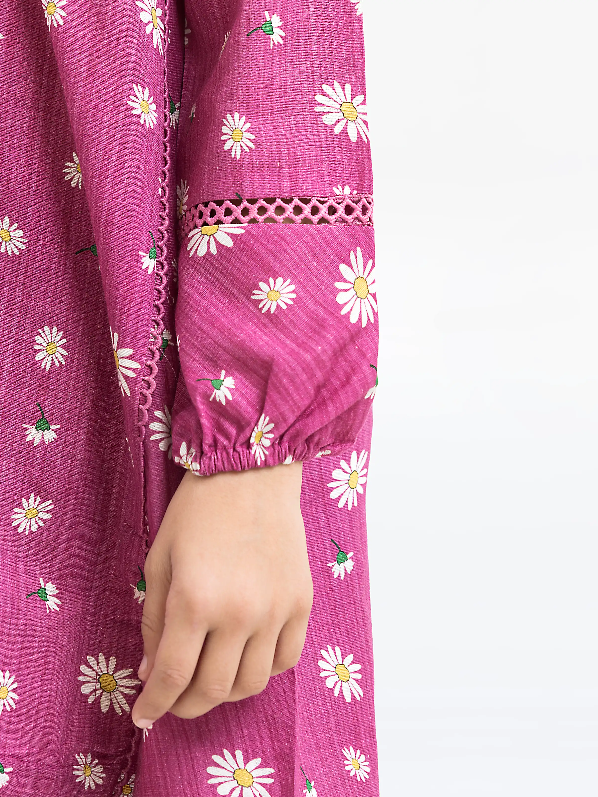 Girl's Khaddar Co-ord Set - EGTKP24-70905ST - Image 4