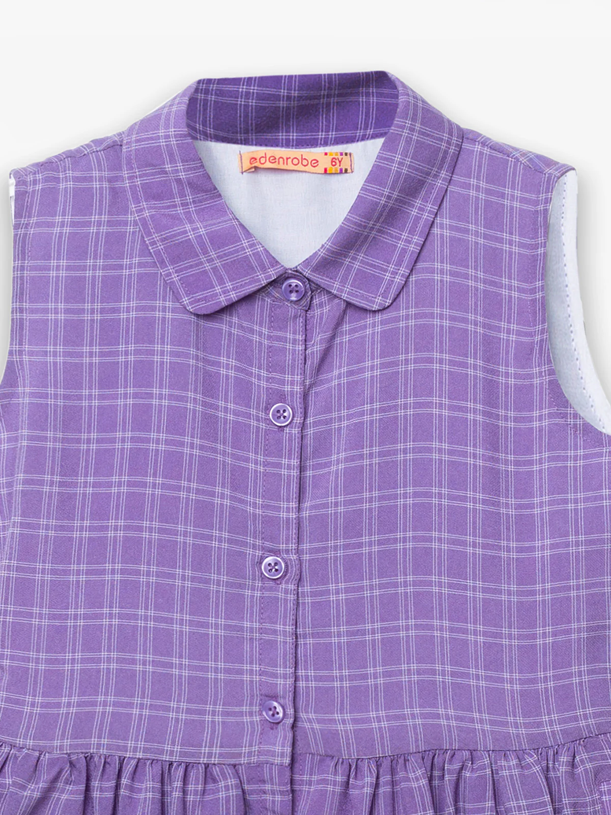 Girl's Purple Frock - EGTF24S-200070 - Image 2