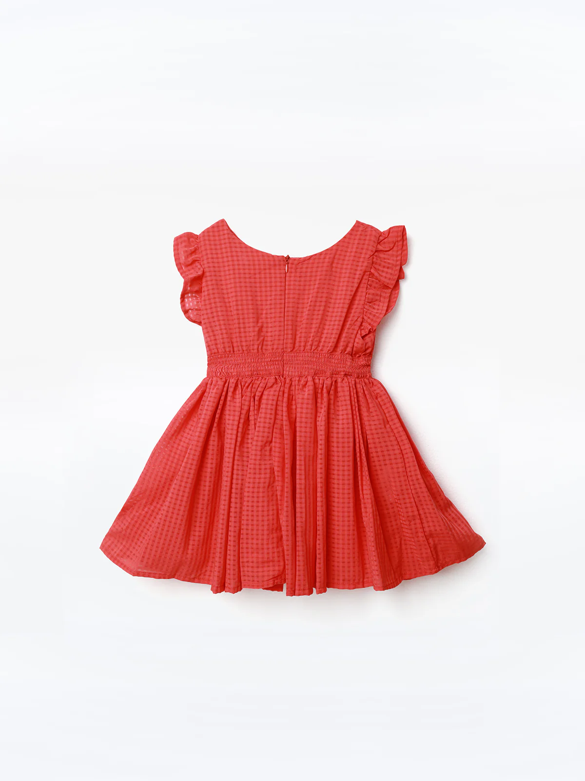 Girl's Red Frock - EGTF24S-200076 - Image 3