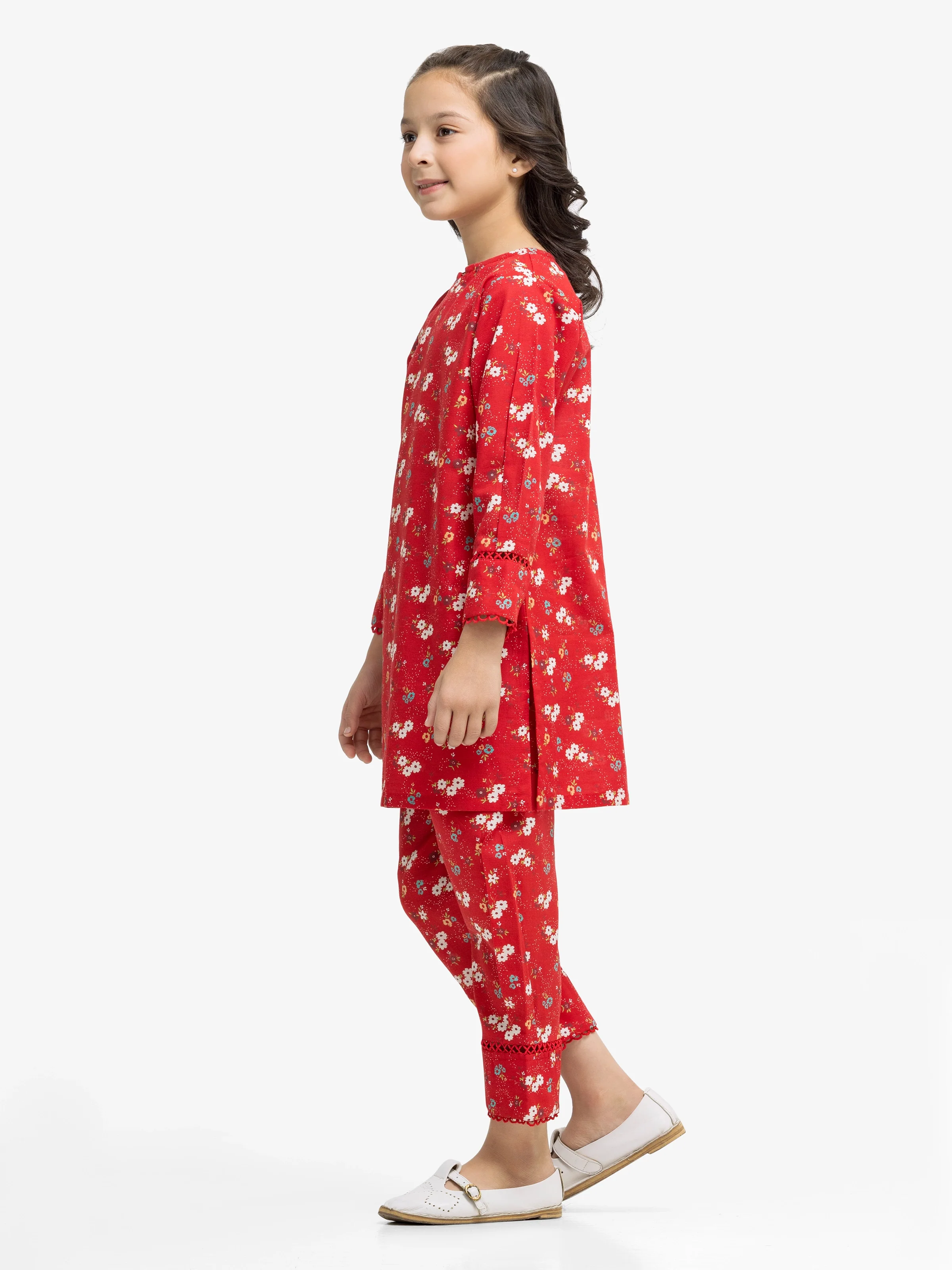 Girl's Khaddar Co-ord Set - EGTKP24-70903ST - Image 4