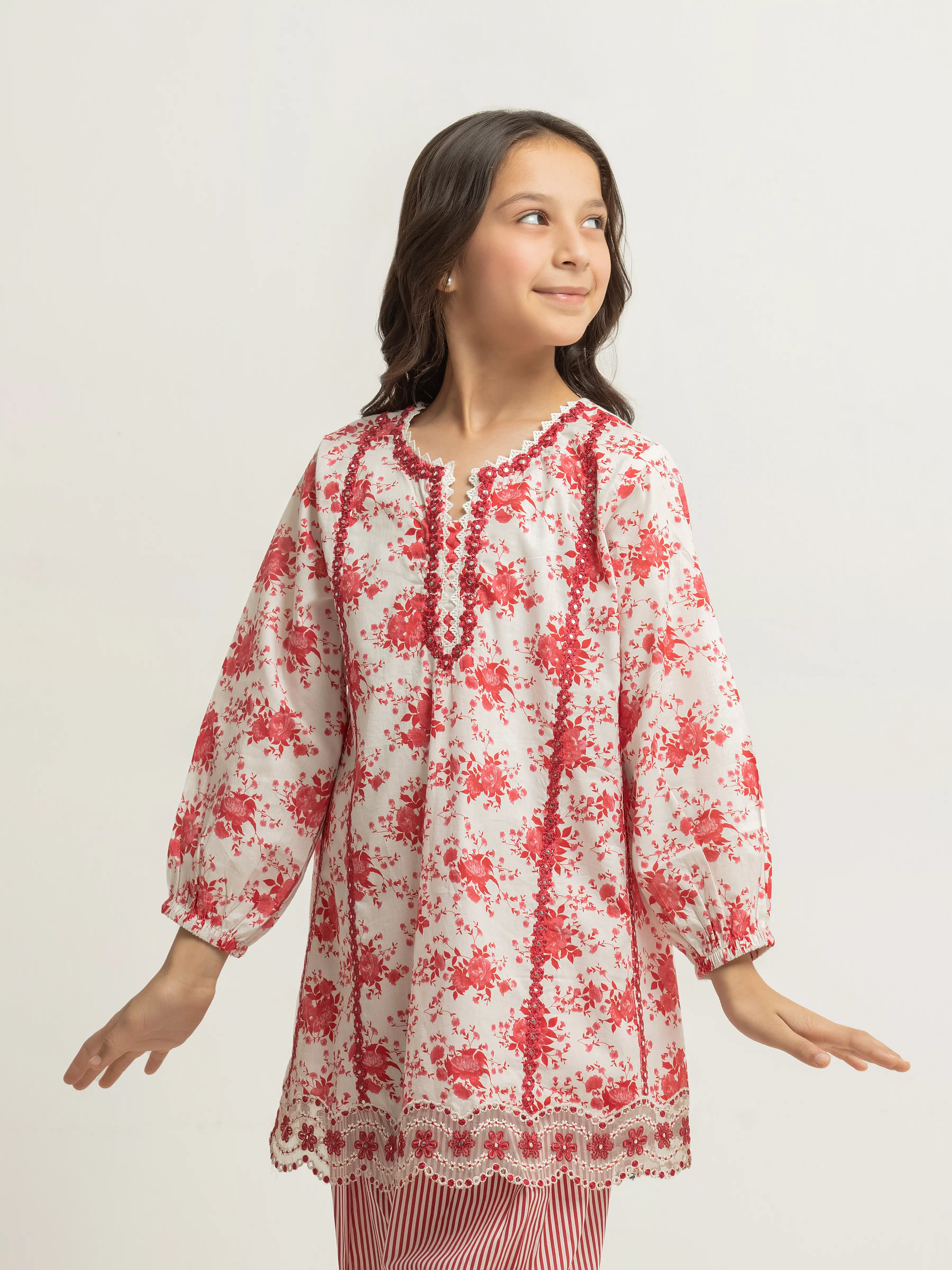Girl's Red & White Pret - EGTKEP5-73023ST - Image 2