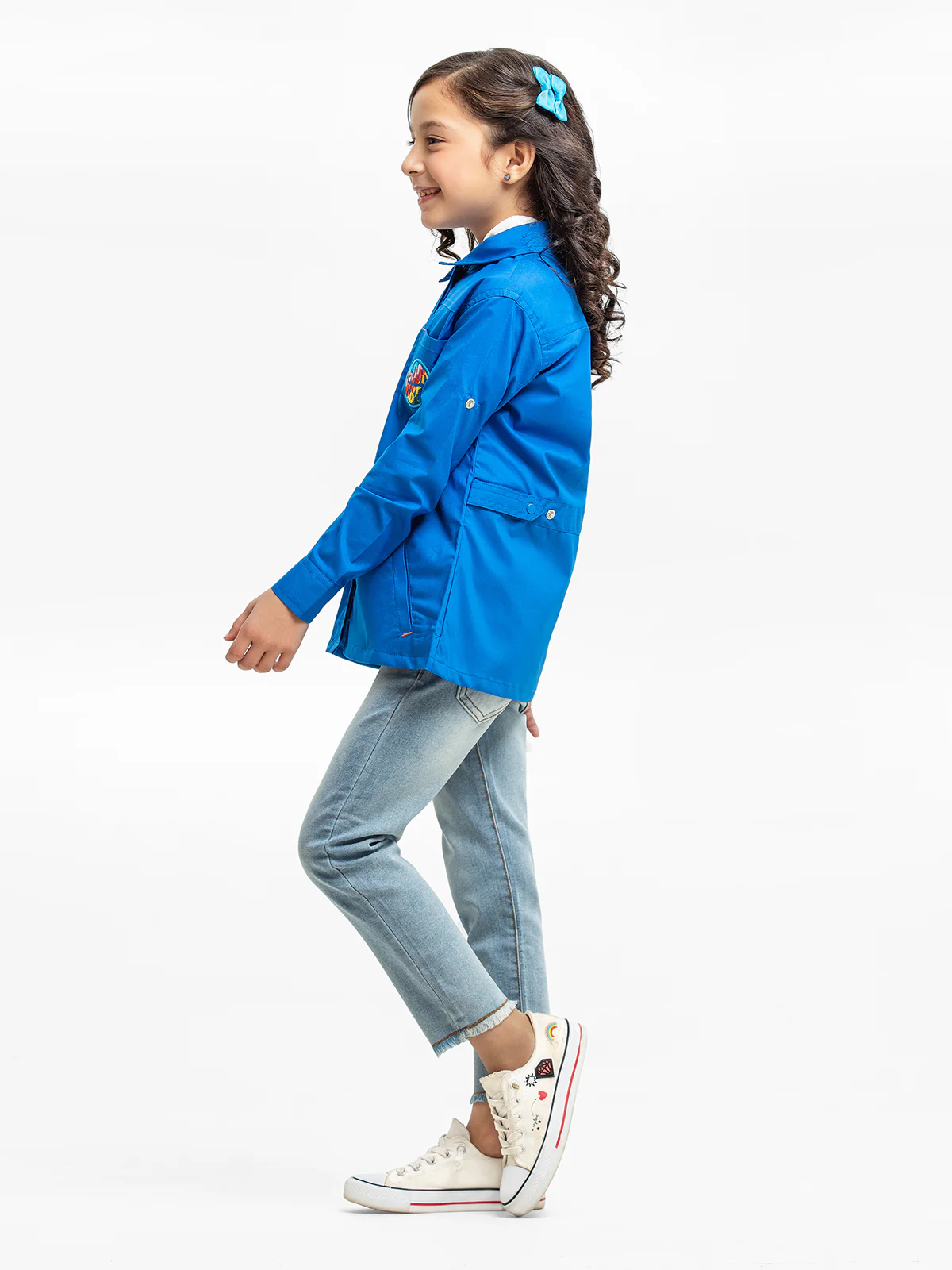 Girl's Royal Blue Jacket - EGTJW22-300001 - Image 3