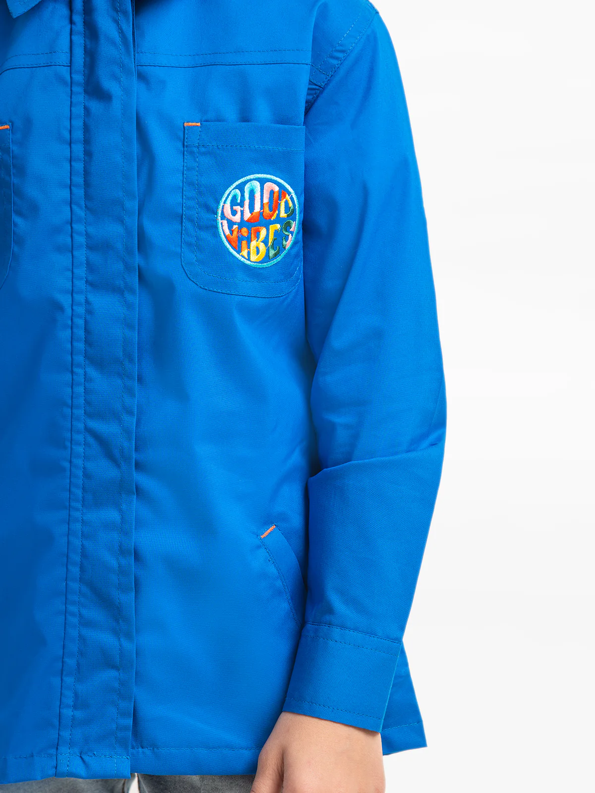 Girl's Royal Blue Jacket - EGTJW22-300001 - Image 4