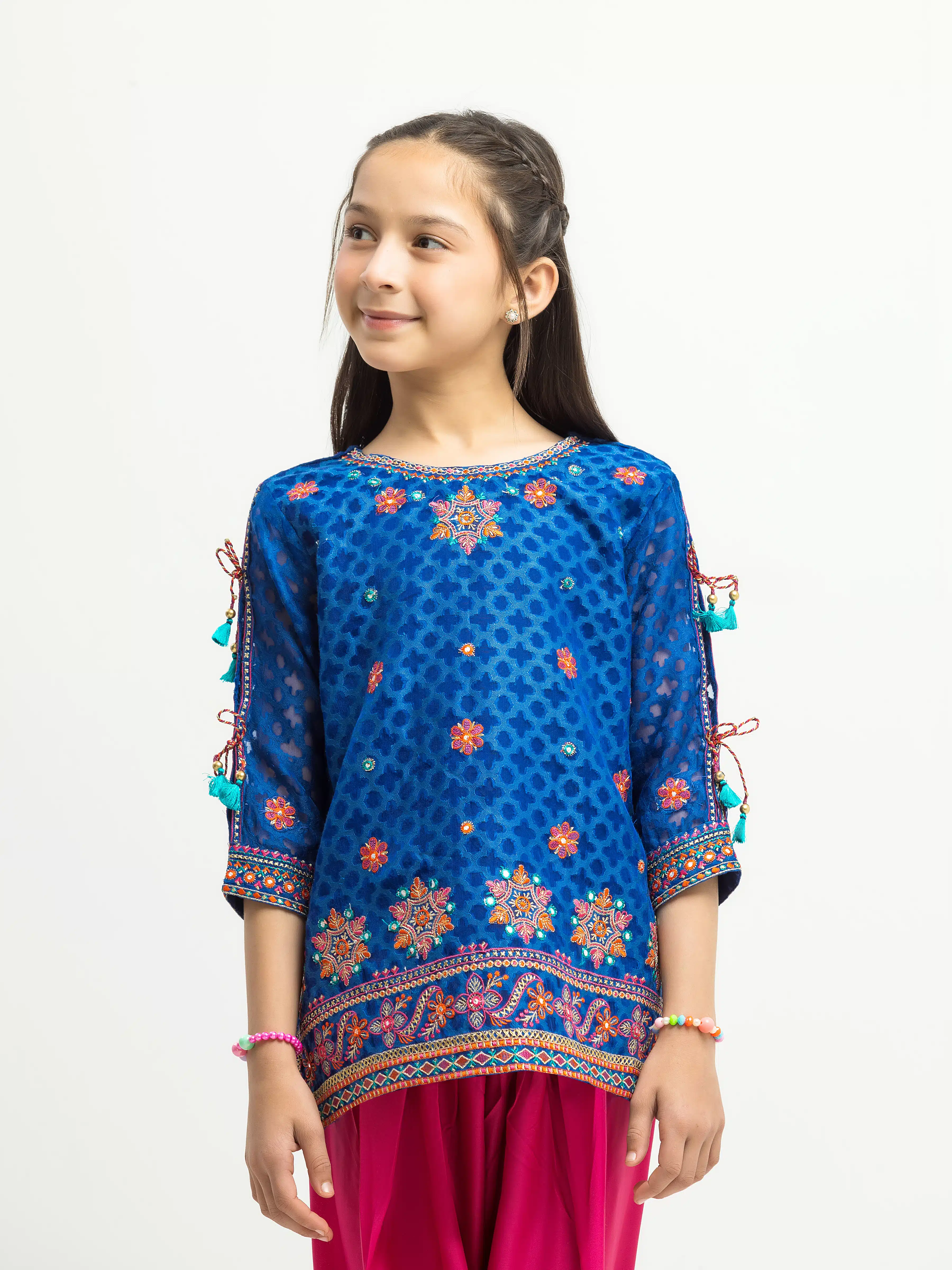 Girl's Royal Blue Pret - EGTPLED5-50087ST - Image 2
