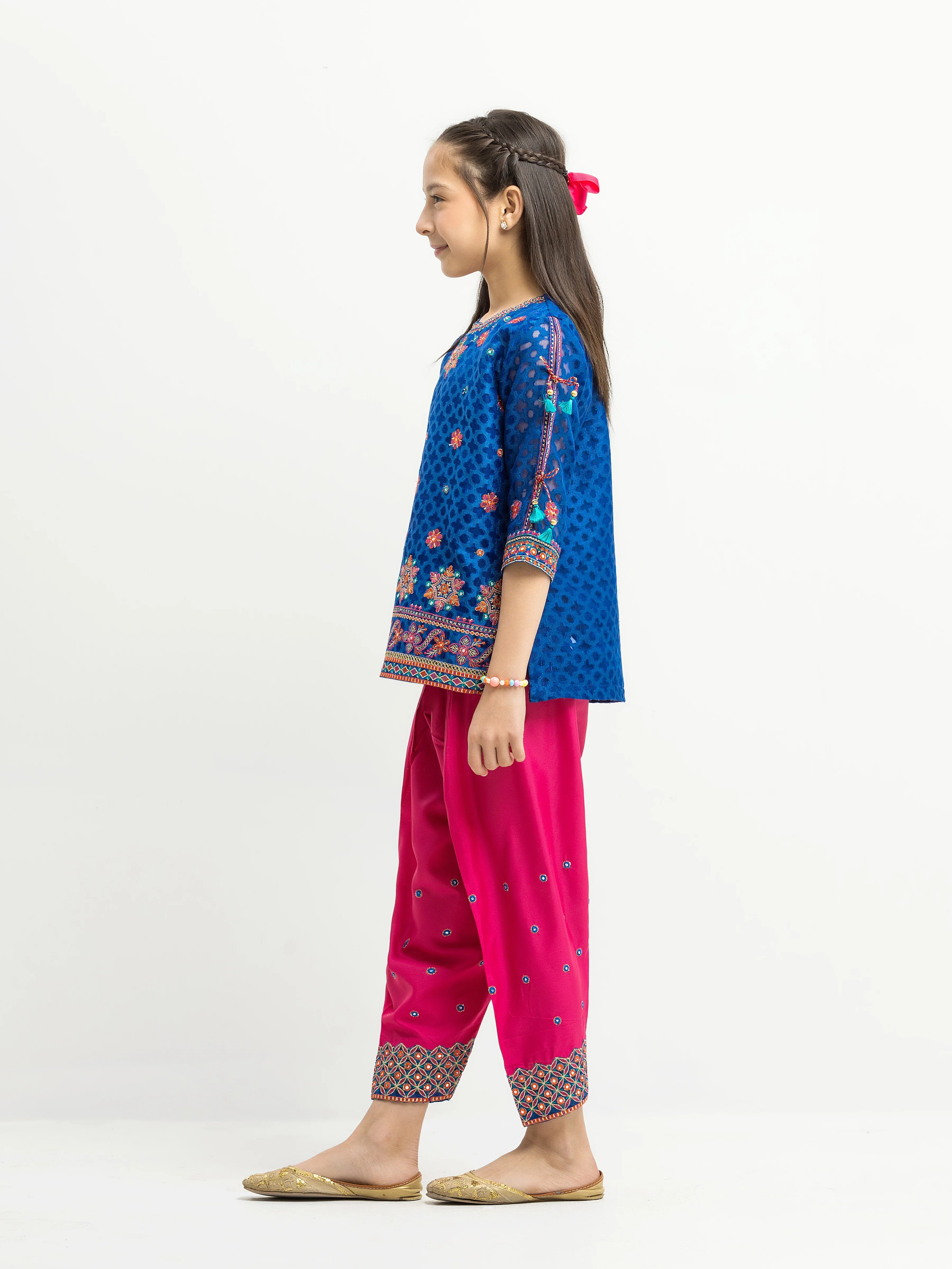 Girl's Royal Blue Pret - EGTPLED5-50087ST - Image 5