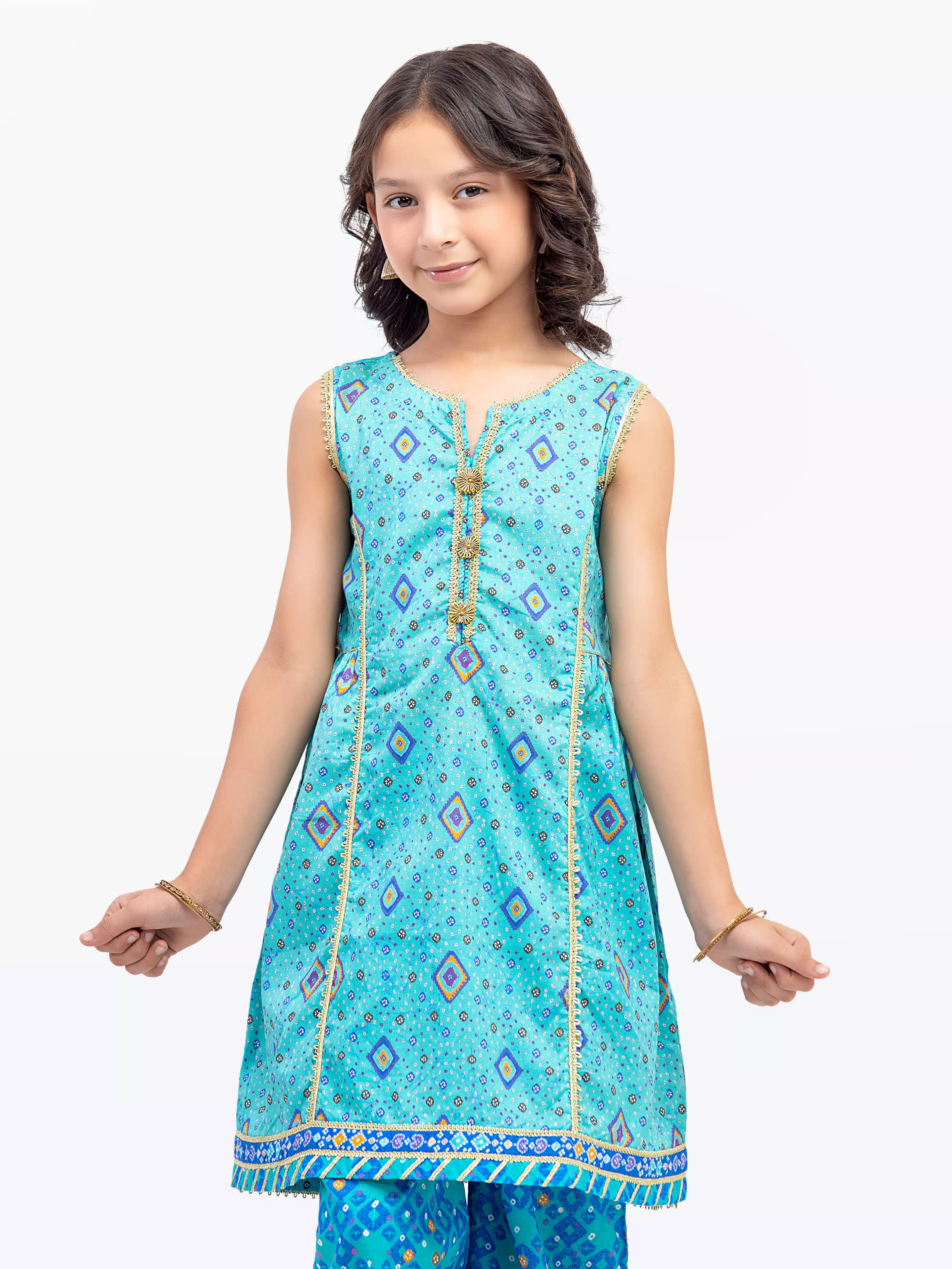 Girl's Sea Green Pret - EGTKP5-70974ST - Image 2