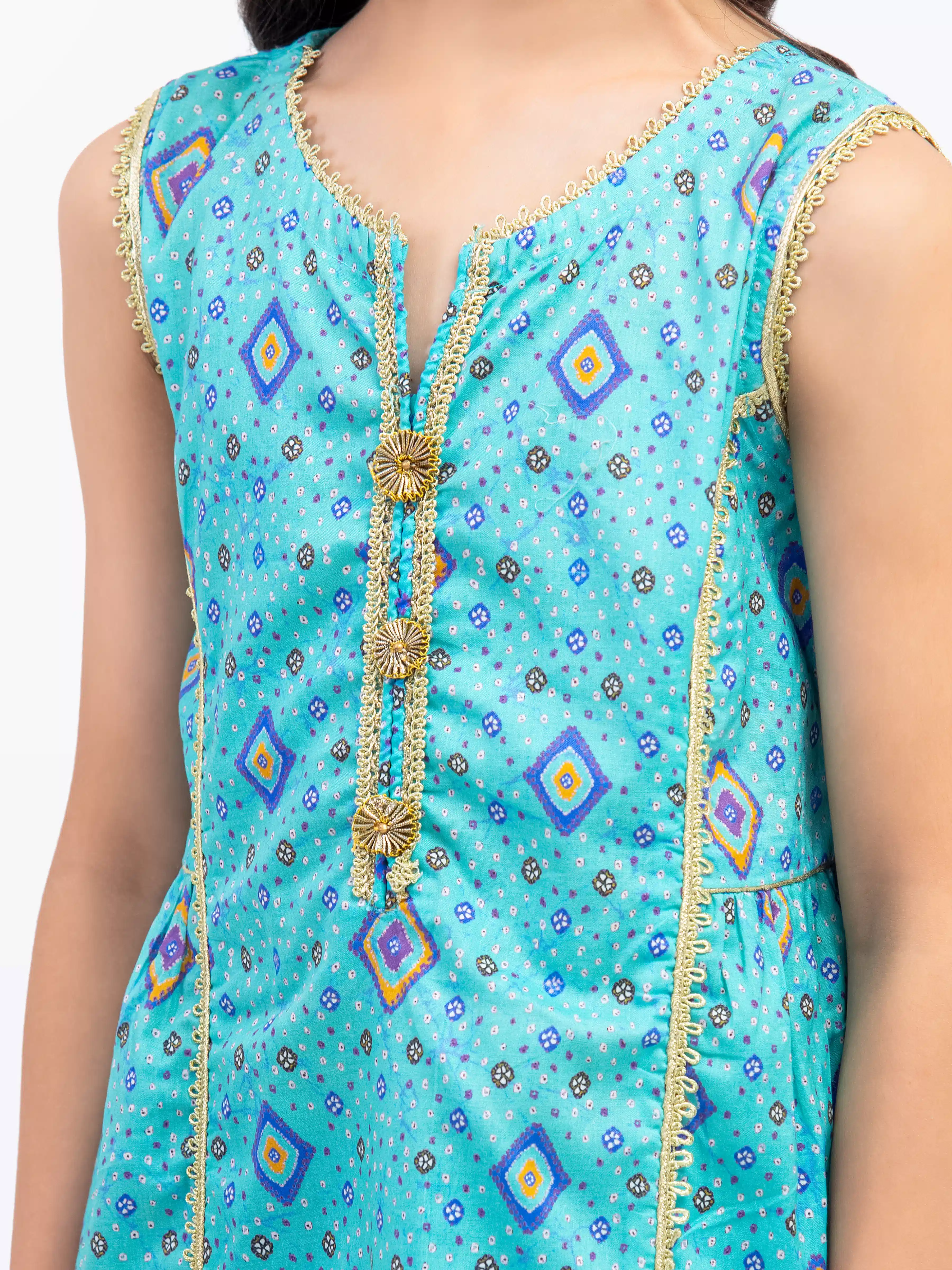Girl's Sea Green Pret - EGTKP5-70974ST - Image 3