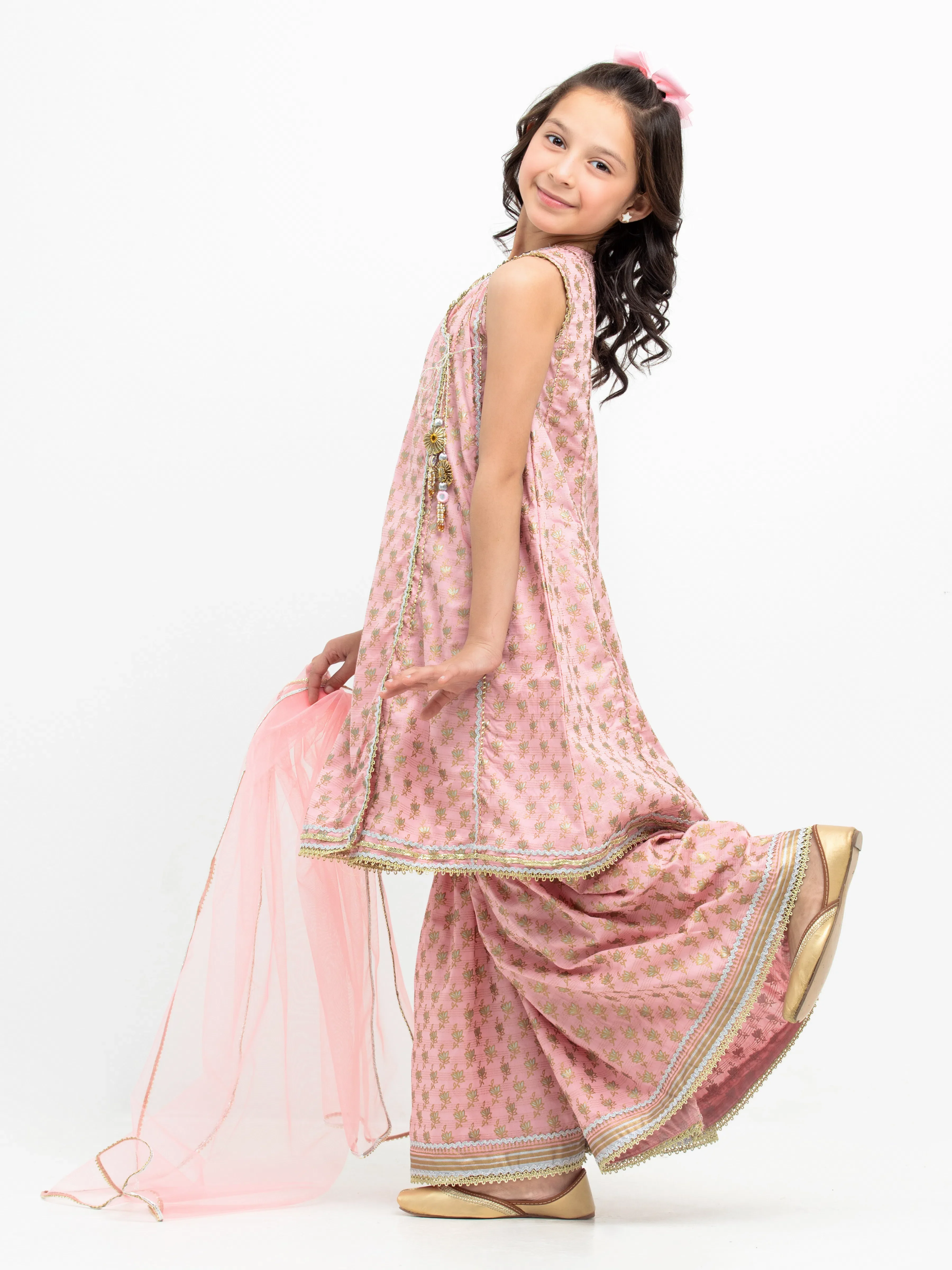 Girl's Tea Rose Pret - EGTPL5-50032-3P - Image 4