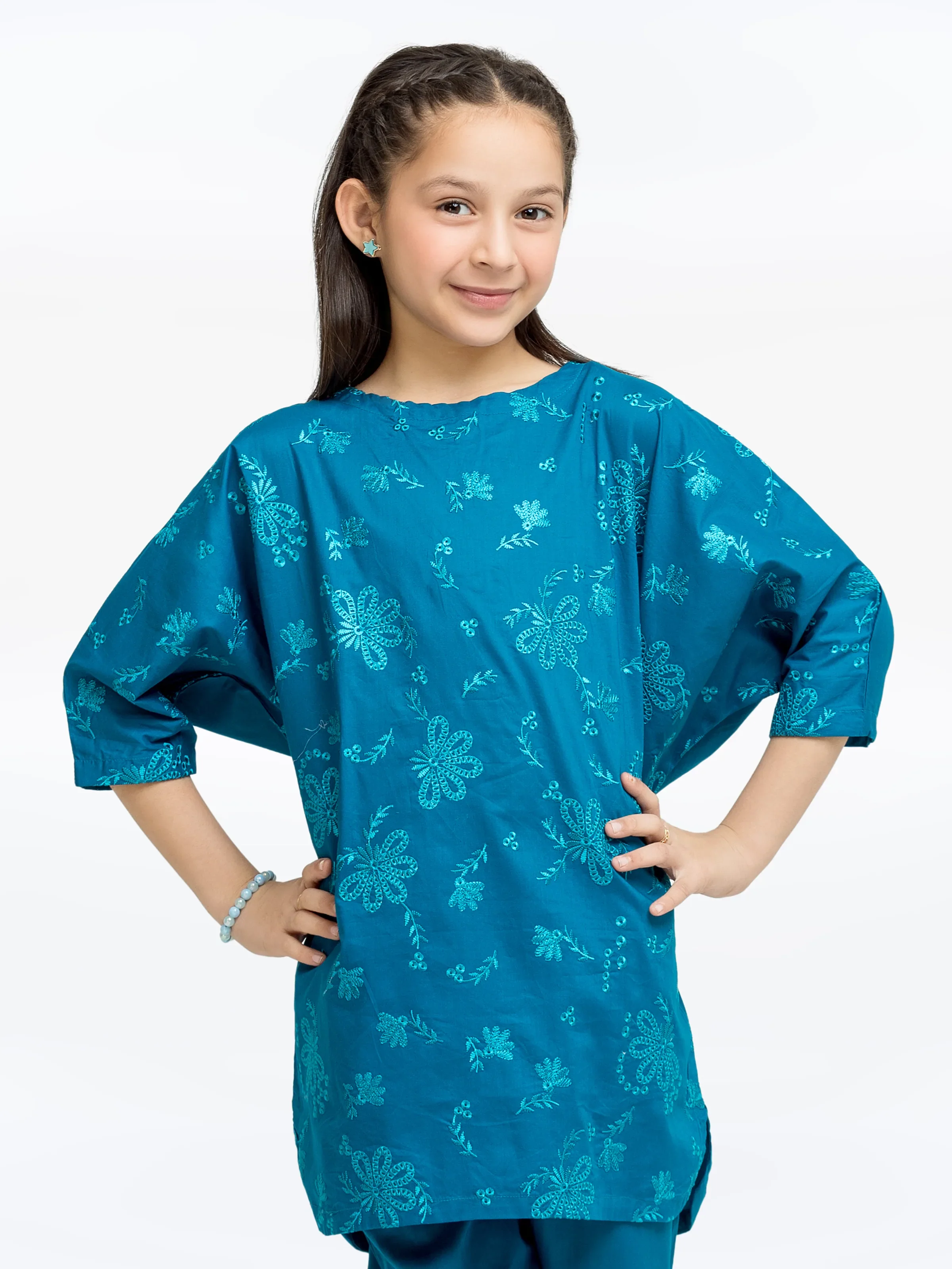 Girl's Teal Blue Pret - EGTKE24-70780ST - Image 2