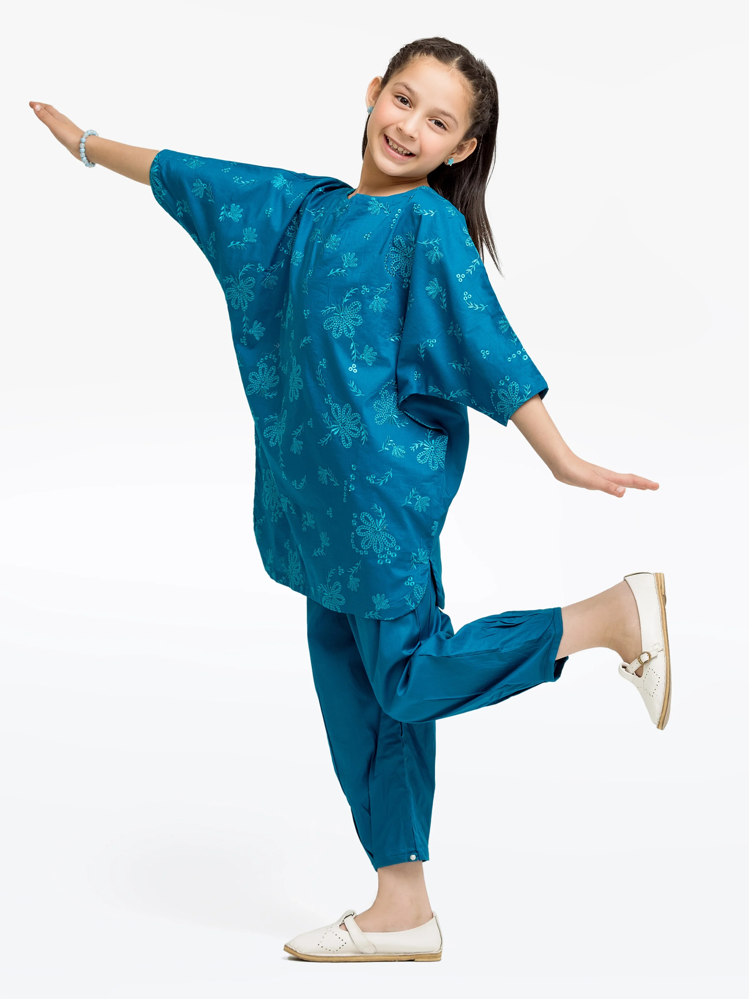 Girl's Teal Blue Pret - EGTKE24-70780ST - Image 5