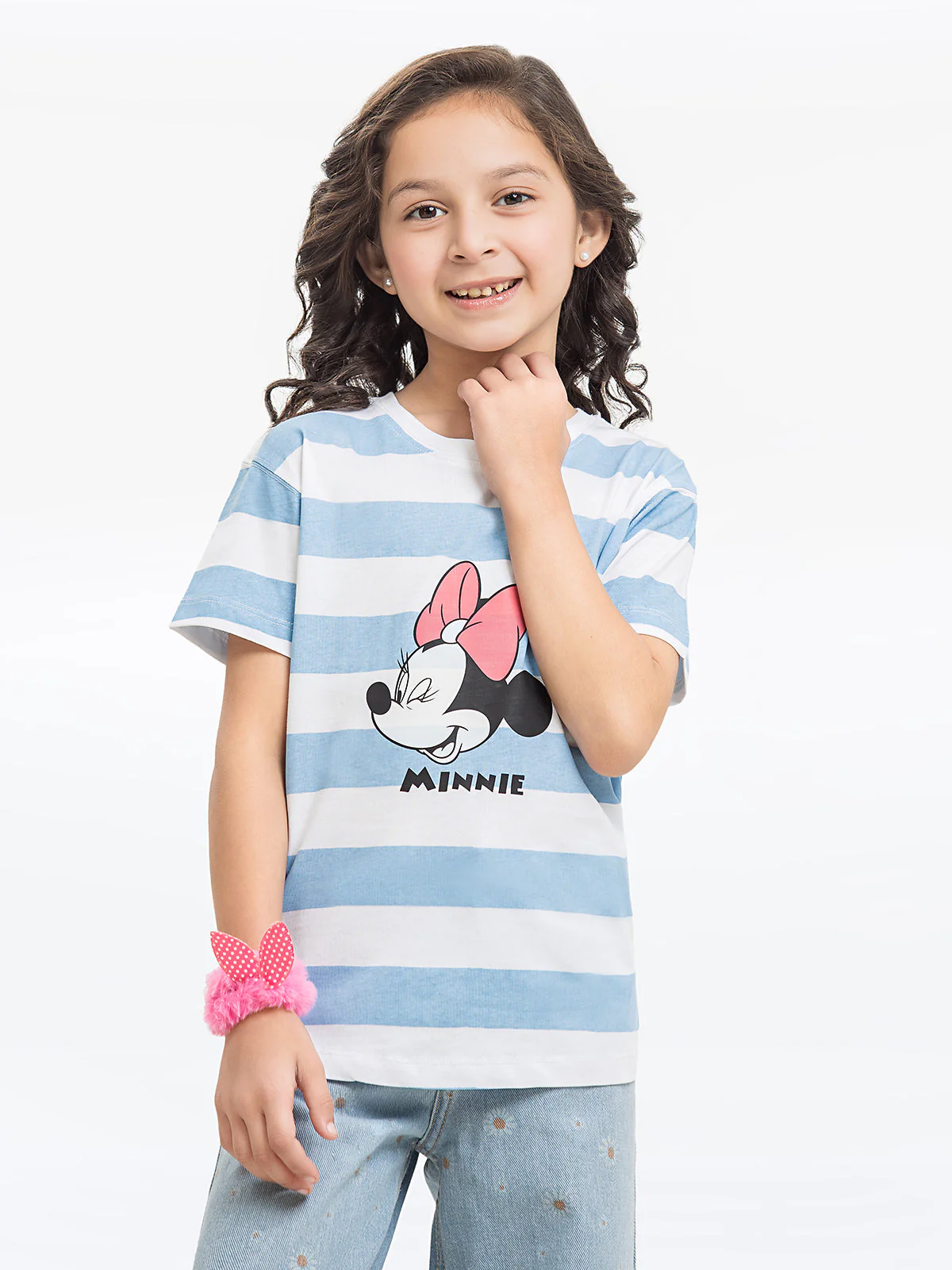 Girl's White & Blue Top - EGTK23-024 - Image 2