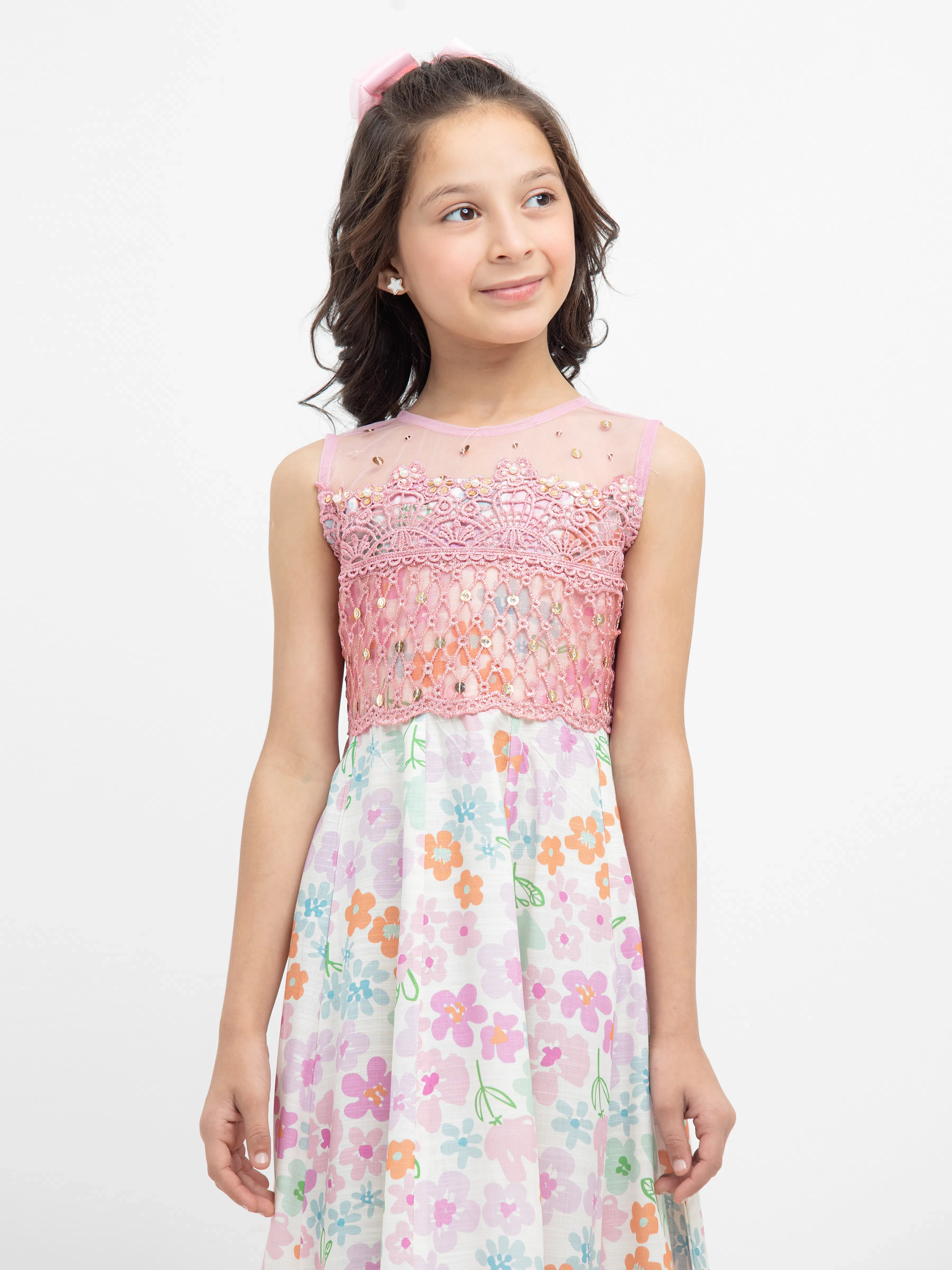 Girl's White Multi Pret - EGTPLE24-50025S - Image 2