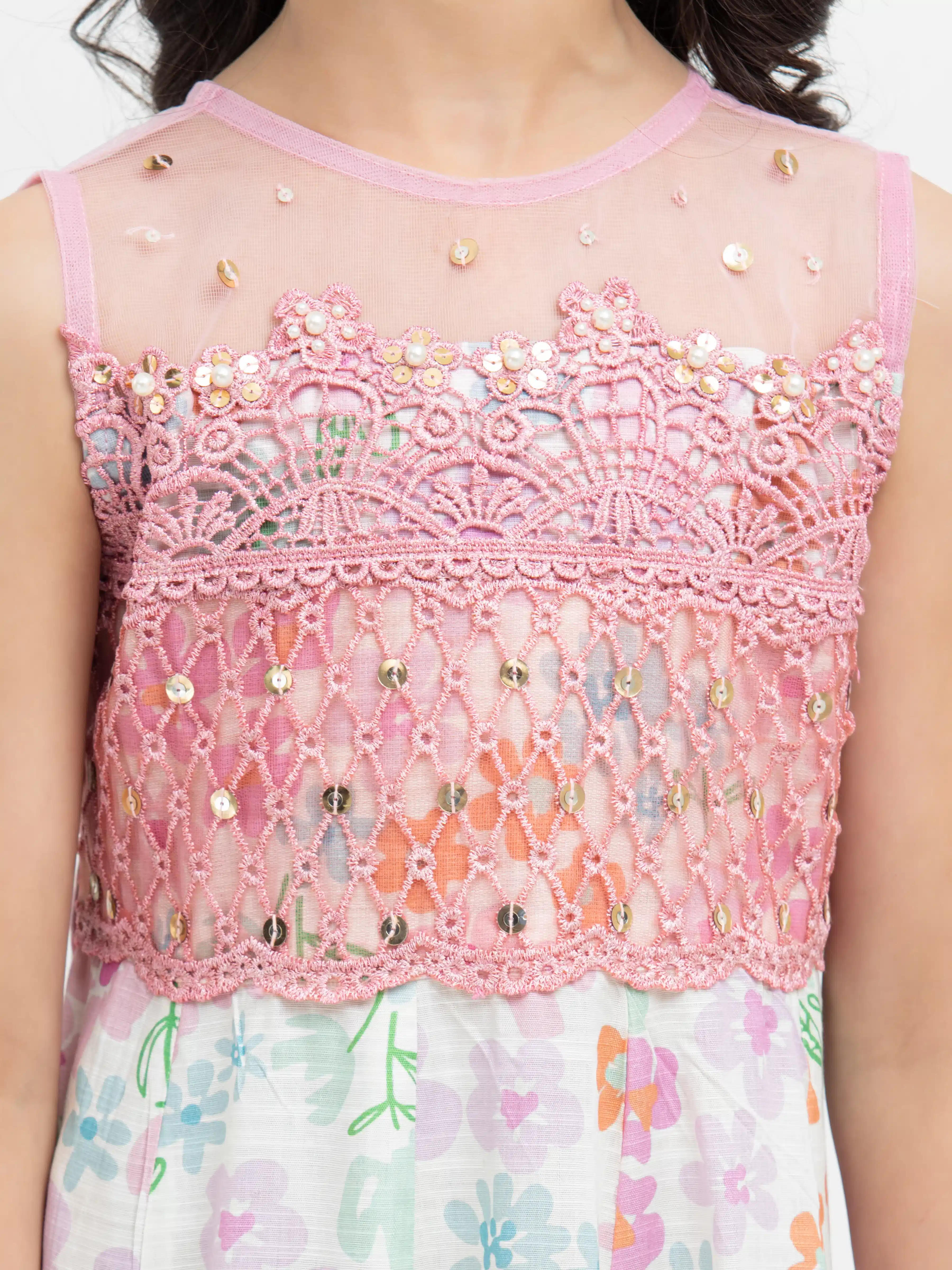 Girl's White Multi Pret - EGTPLE24-50025S - Image 3