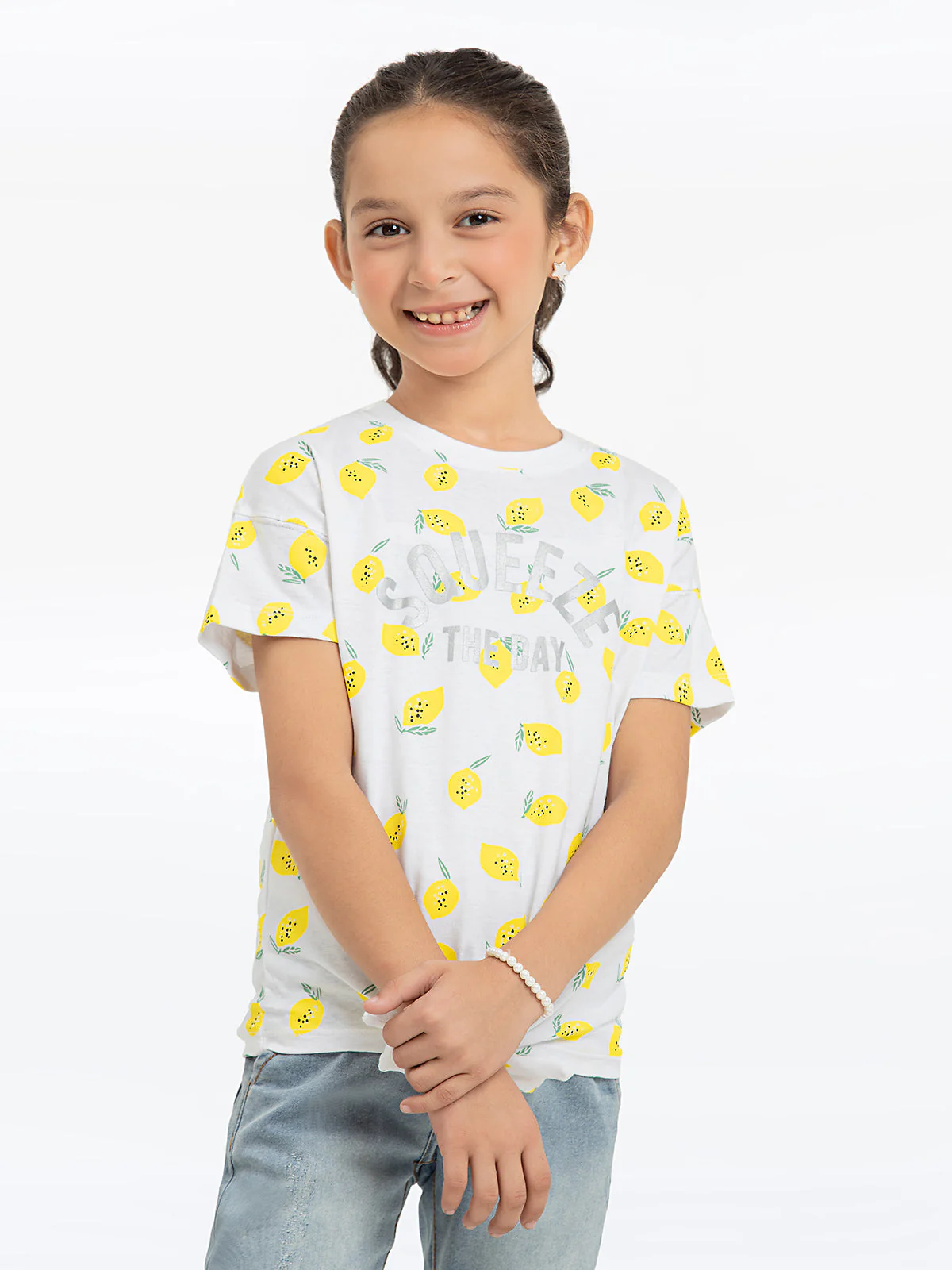 Girl's White Top - EGTK24-018 - Image 2
