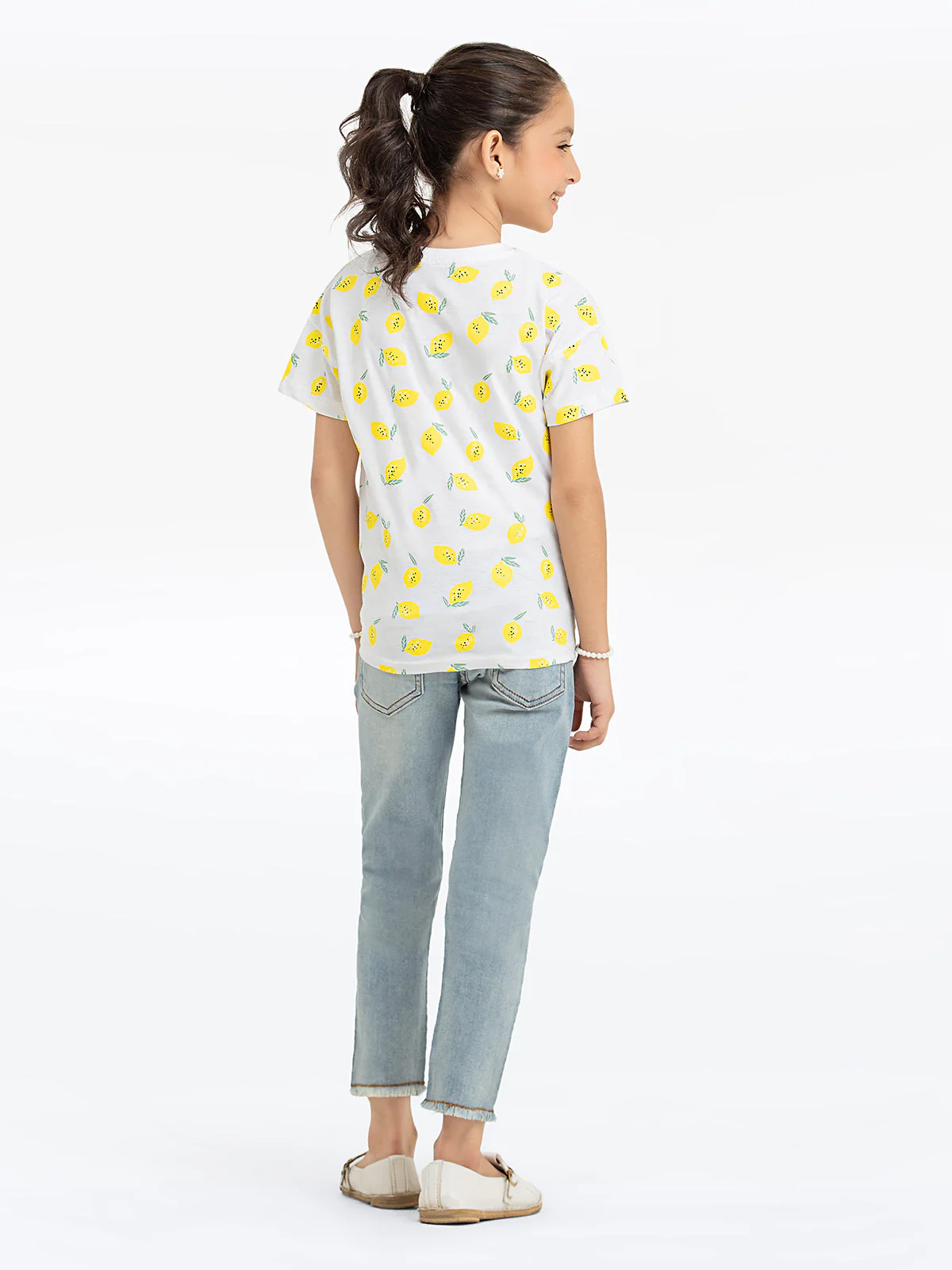 Girl's White Top - EGTK24-018 - Image 3