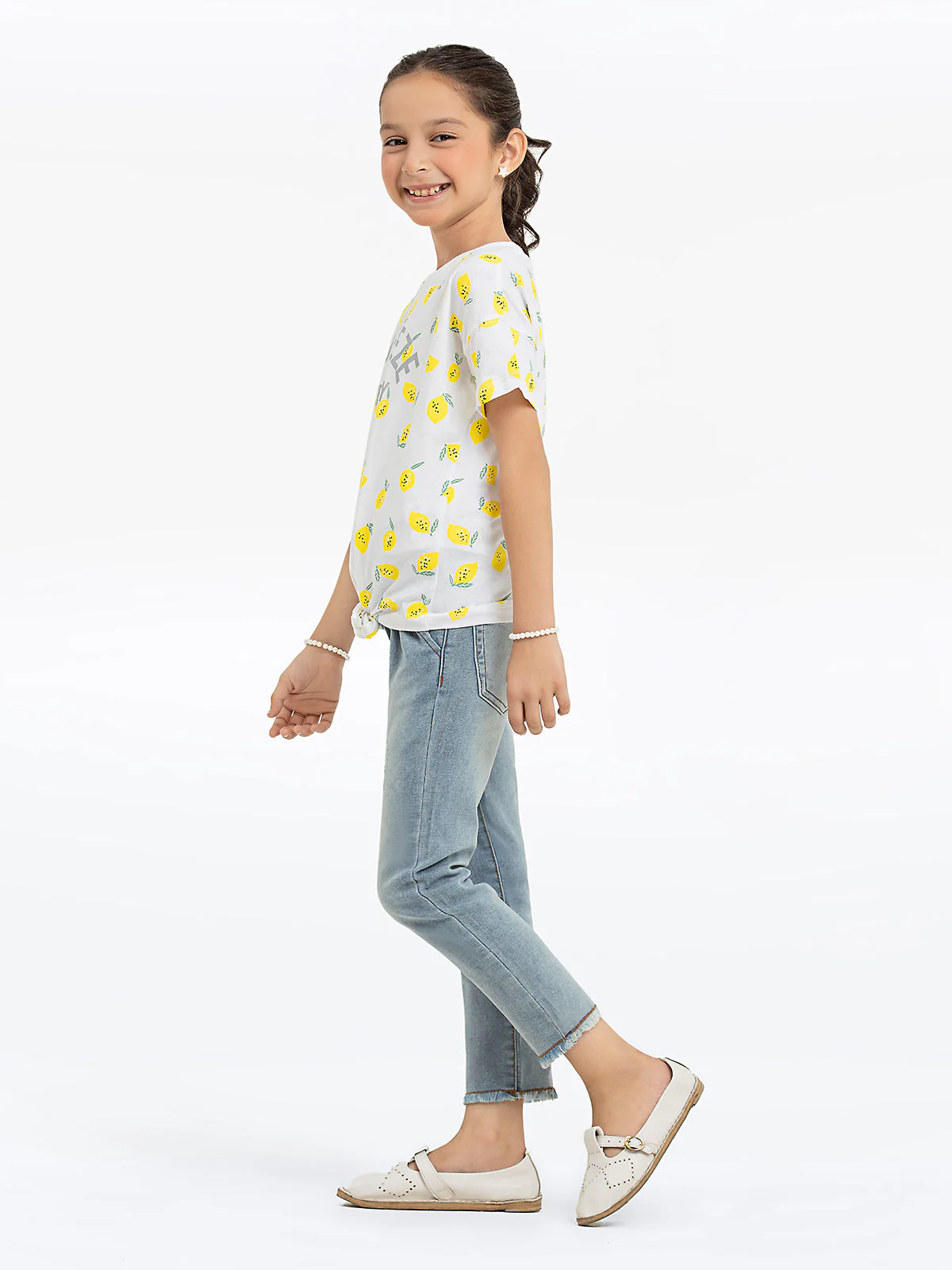 Girl's White Top - EGTK24-018 - Image 5