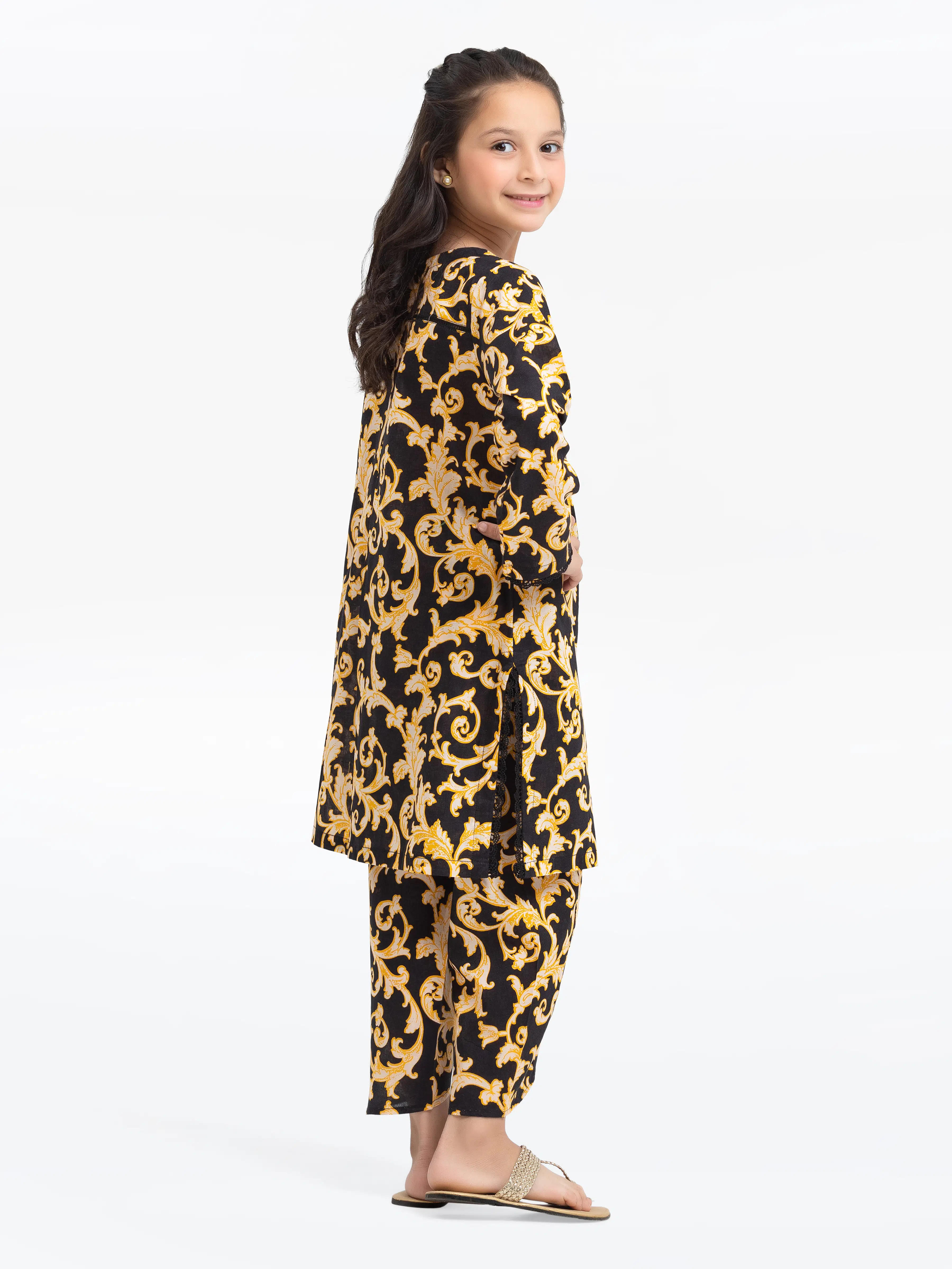 Girl's Cambric Co-ord Set - EGTKP24-70758ST - Image 4