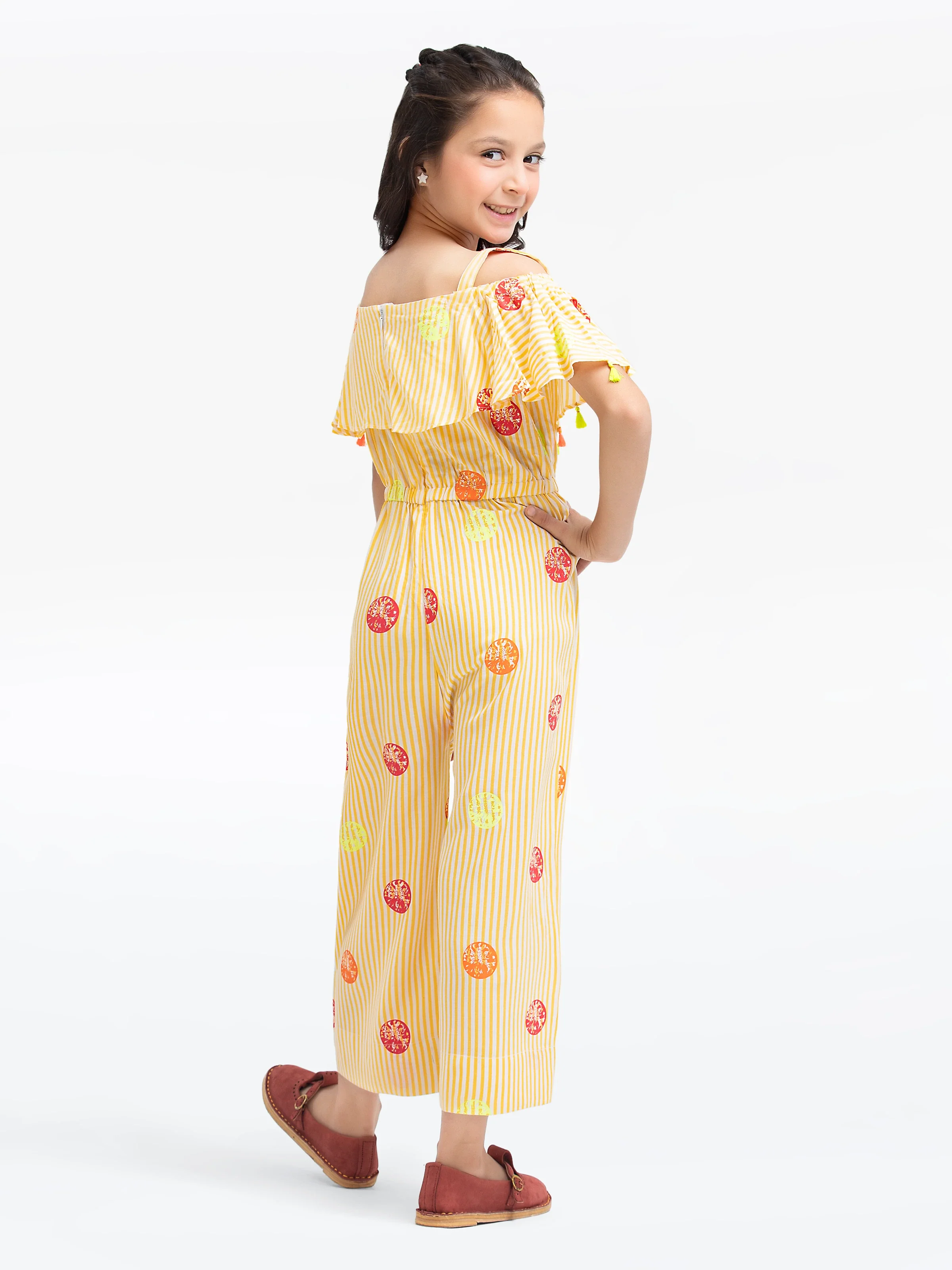 Girl's Yellow Jumpsuit - EGTJSW24-002 - Image 4
