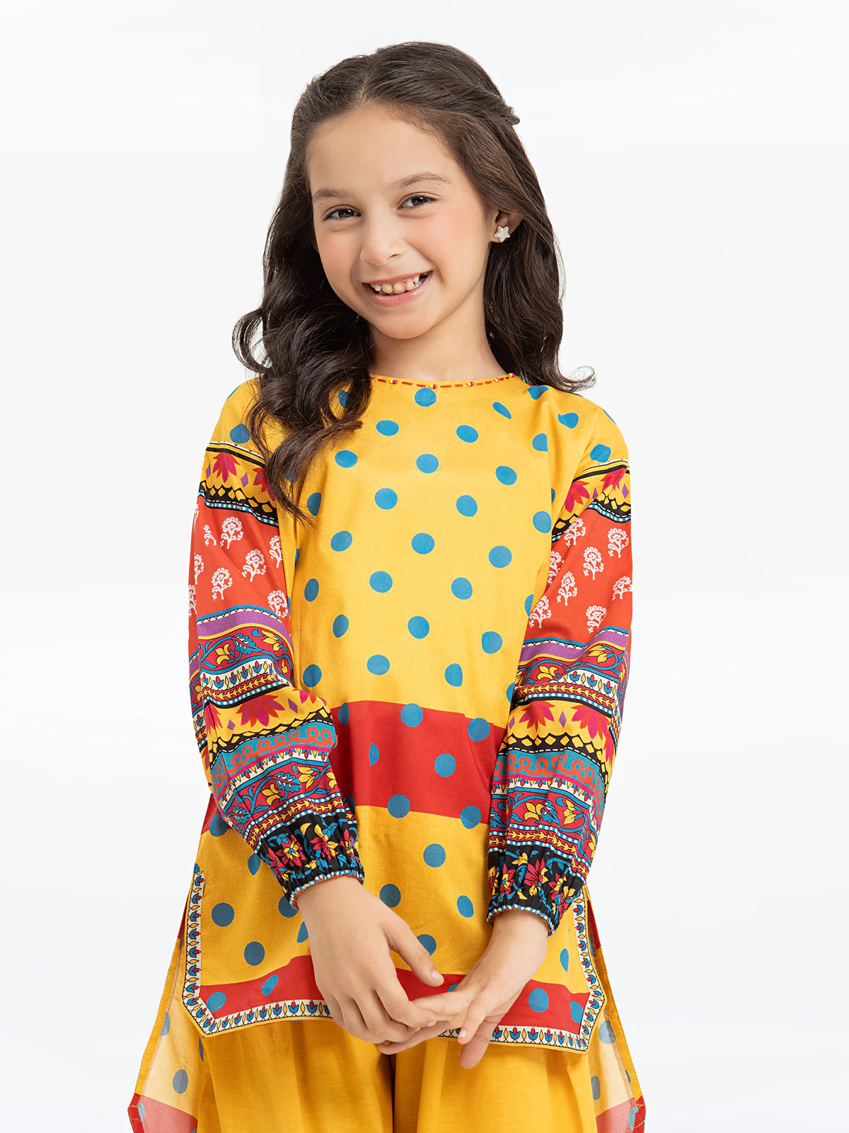 Girl's Yellow Multi Pret - EGTKP24-70360ST - Image 4