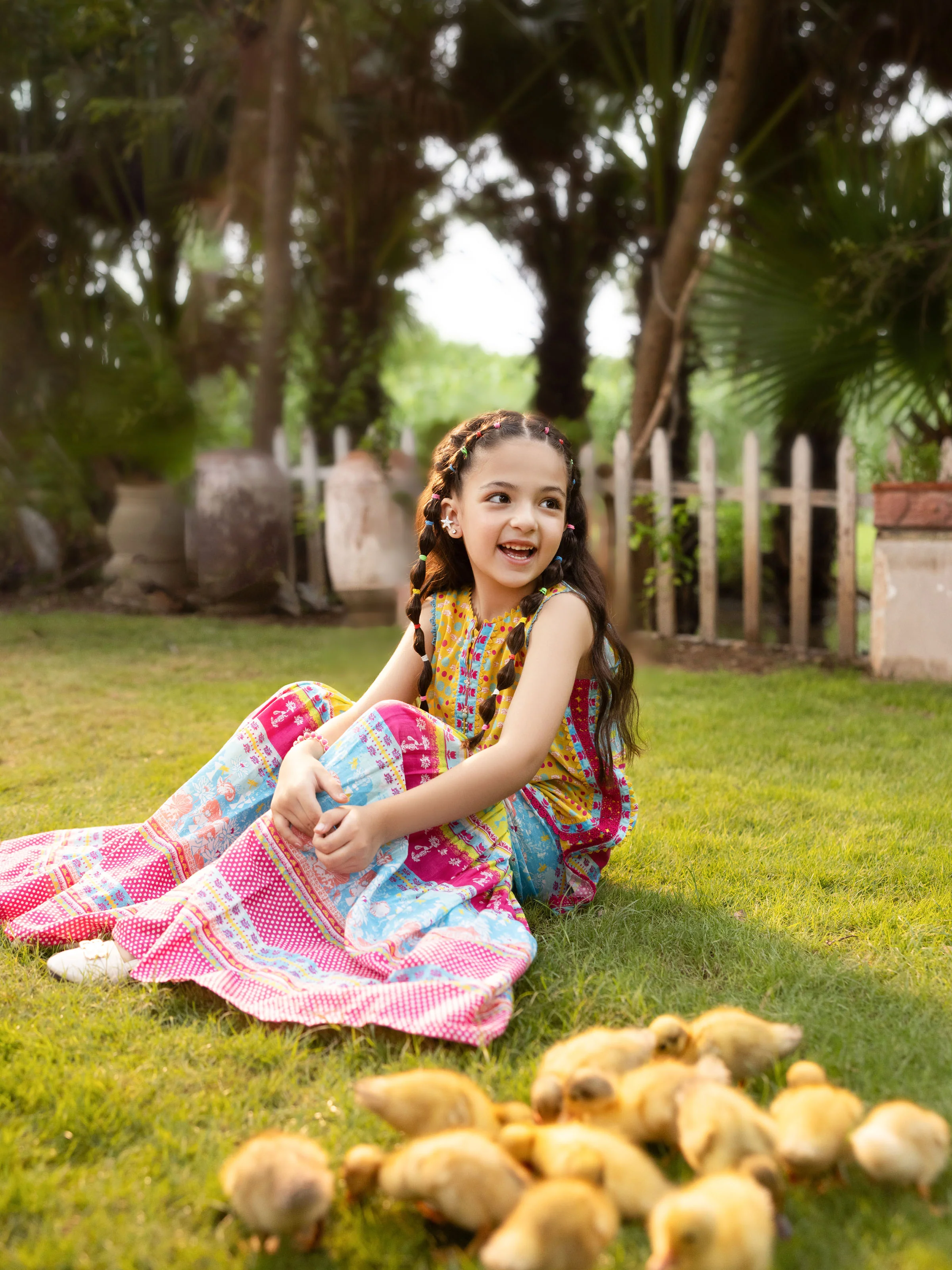 Girl's Yellow Multi Pret - EGTKP5-70982ST - Image 2