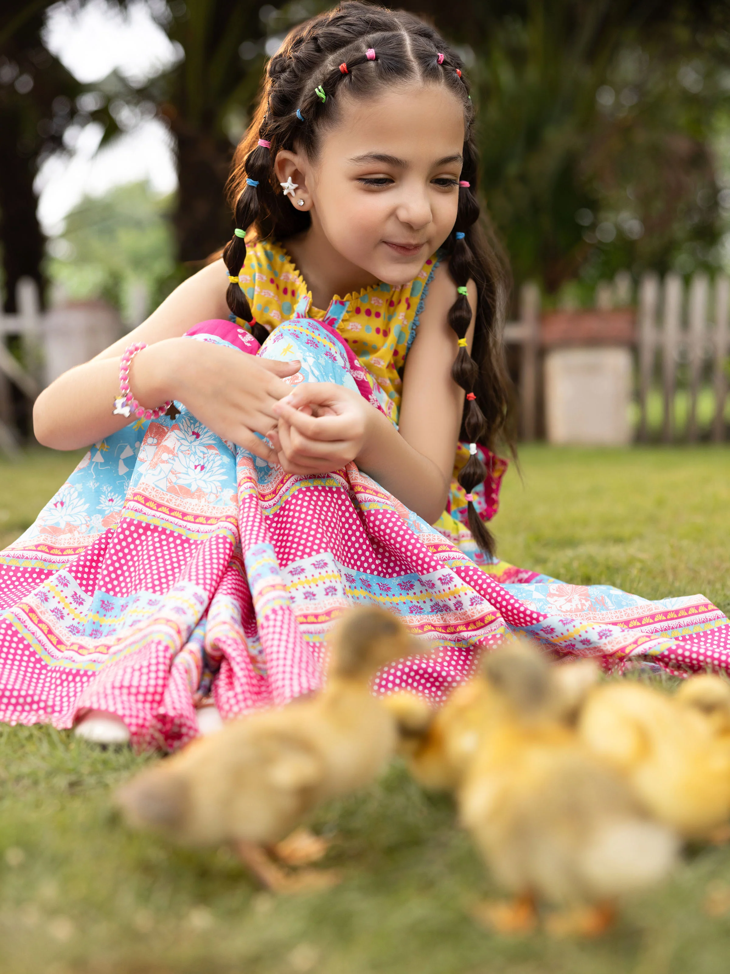 Girl's Yellow Multi Pret - EGTKP5-70982ST - Image 3
