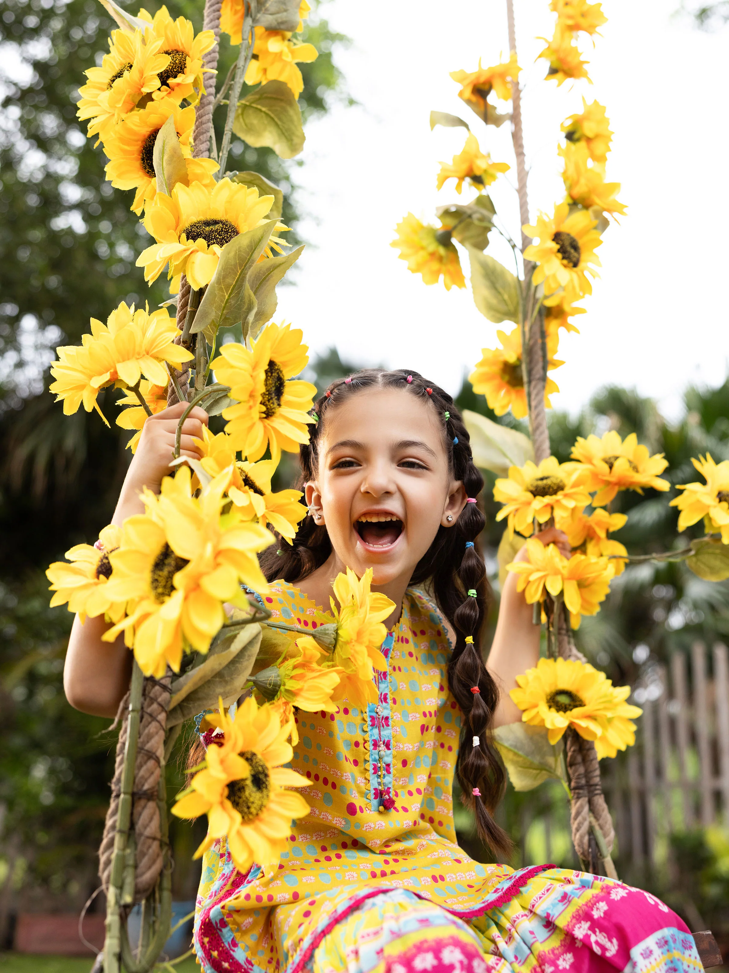 Girl's Yellow Multi Pret - EGTKP5-70982ST - Image 4