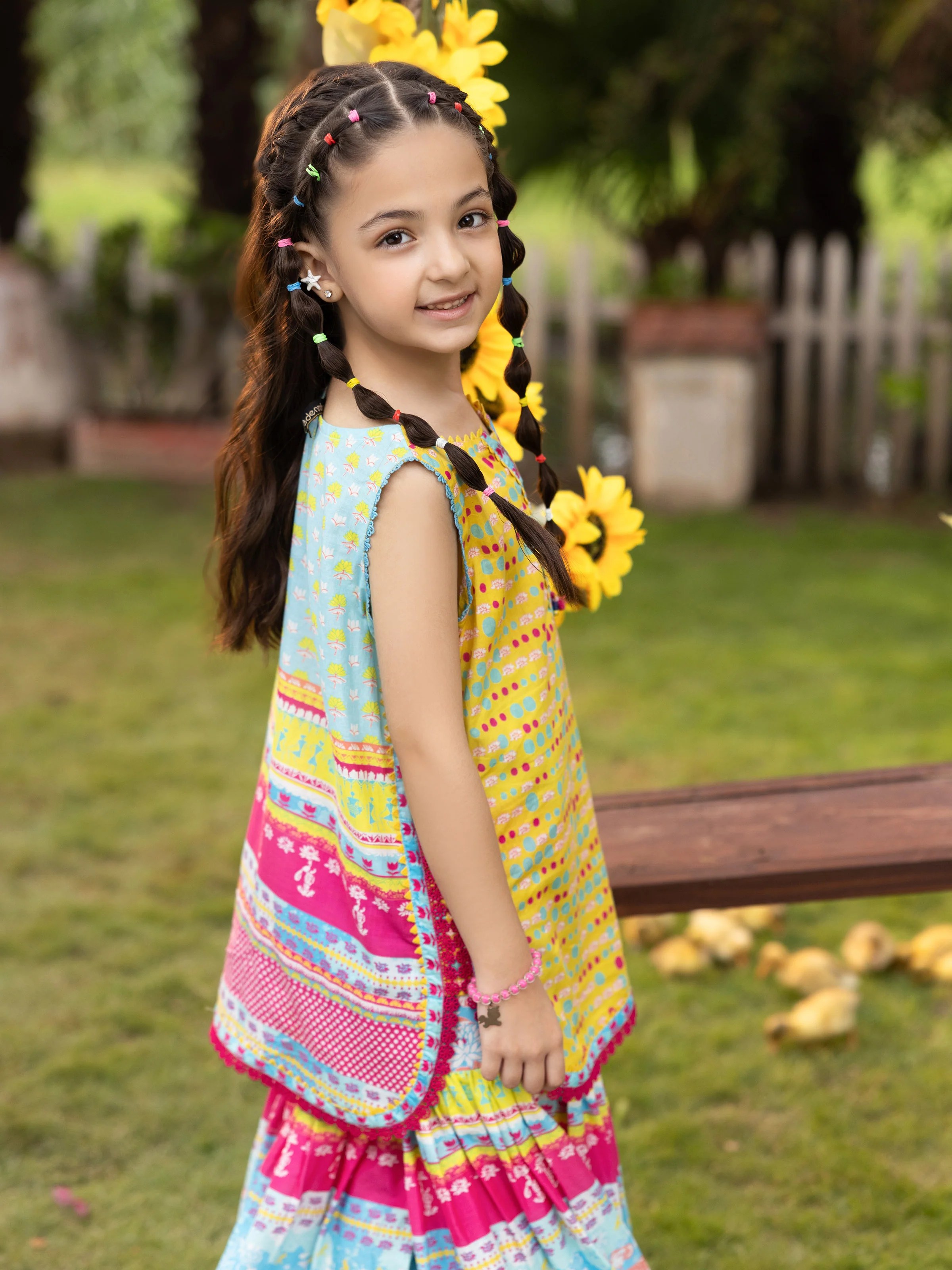 Girl's Yellow Multi Pret - EGTKP5-70982ST - Image 6