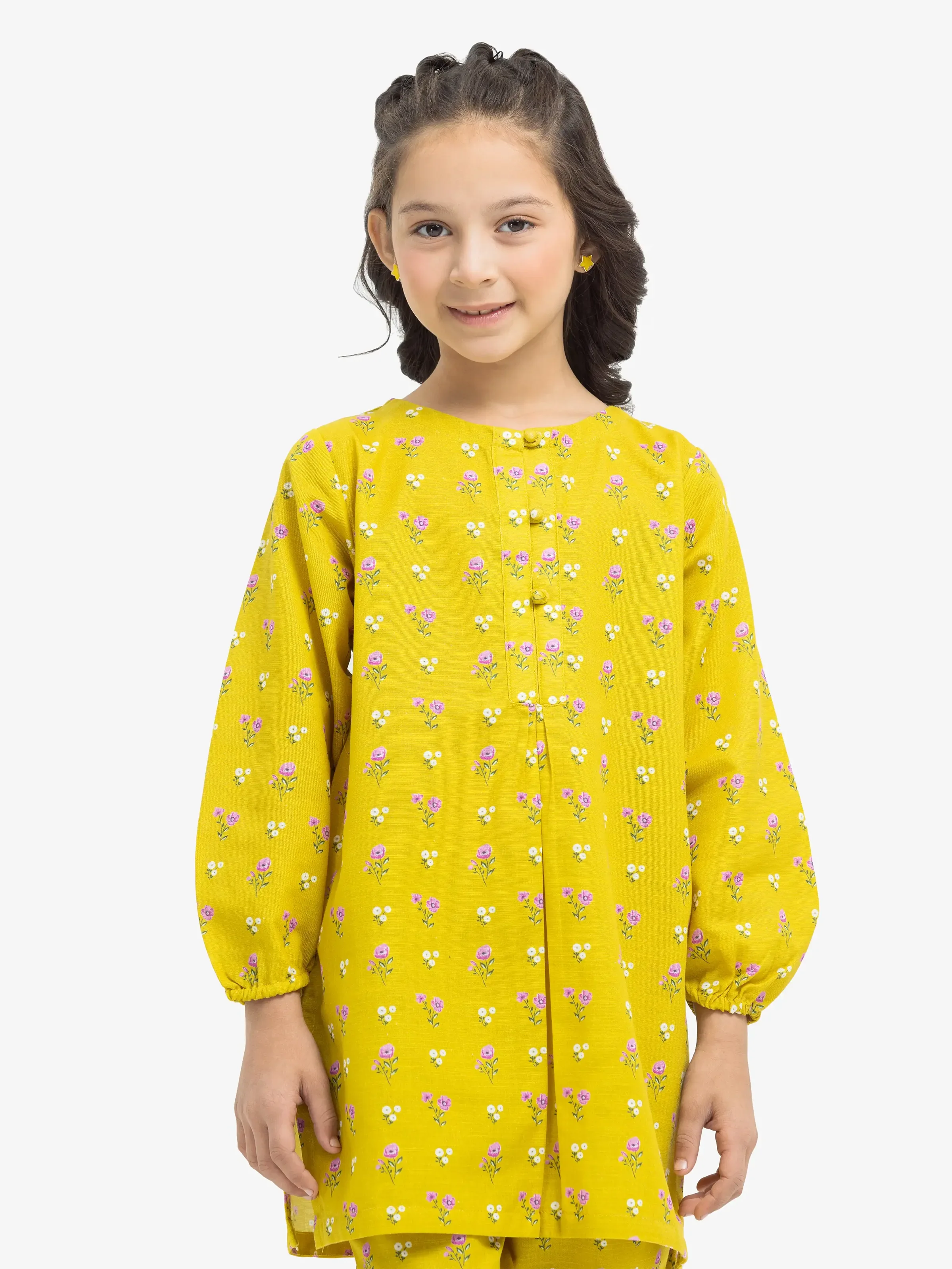 Girl's Khaddar Co-ord Set - EGTKP24-70907ST - Image 2
