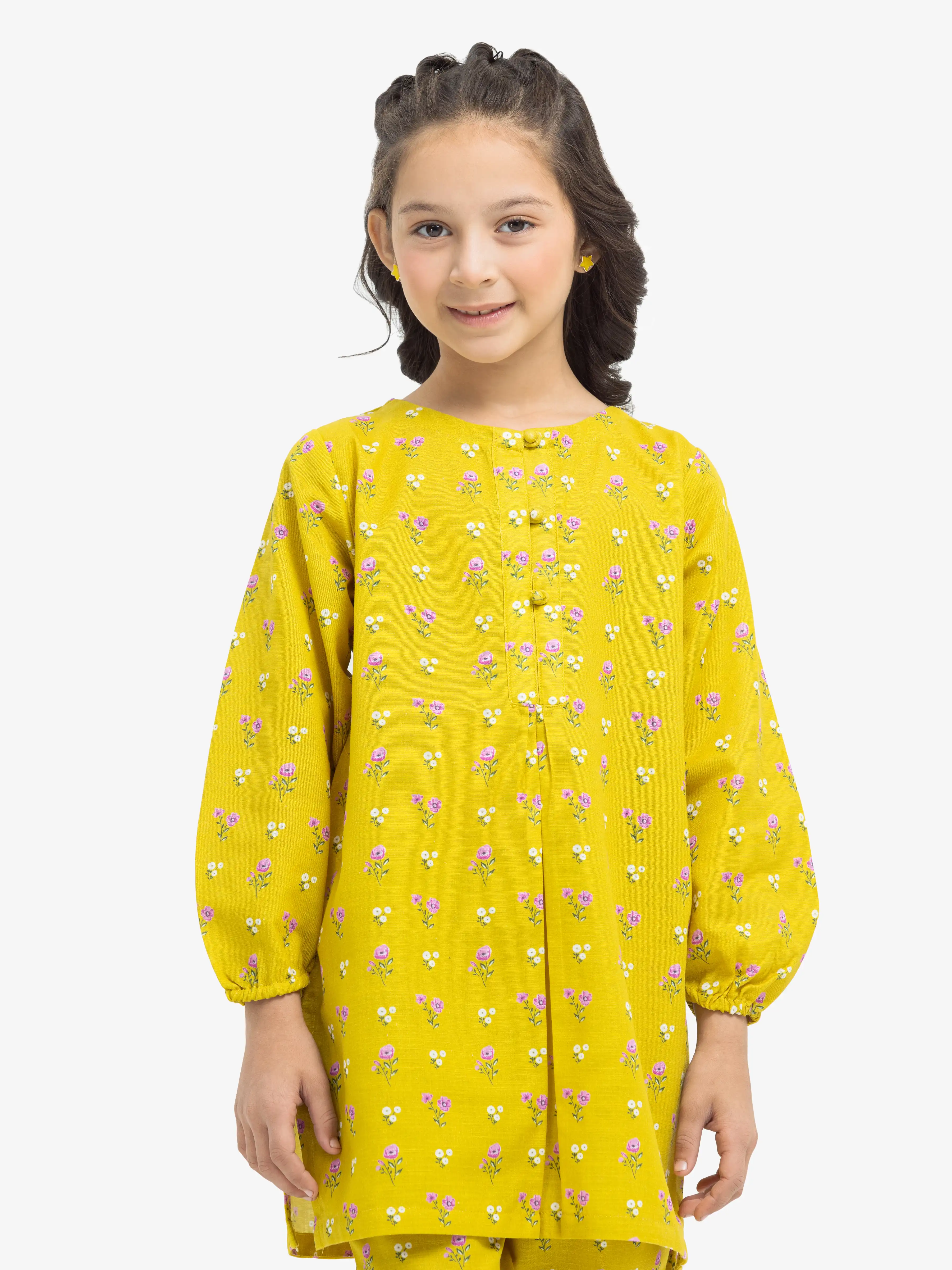 Girl's Khaddar Co-ord Set - EGTKP24-70907ST - Image 3